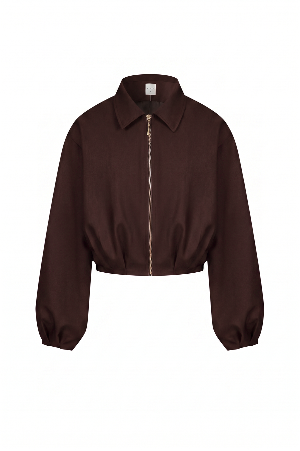 Draped Twill Jacket