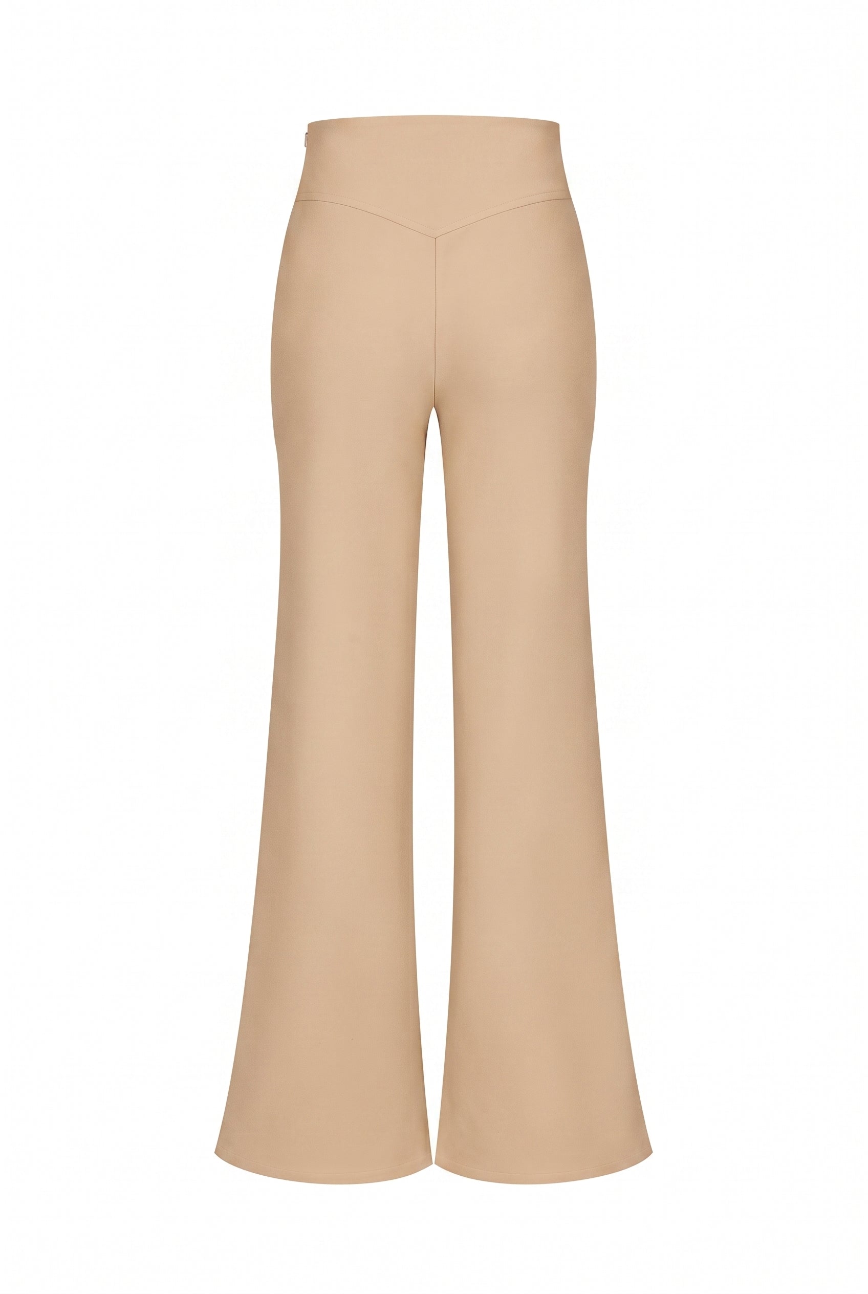Wide Waistband Knit Palazzo