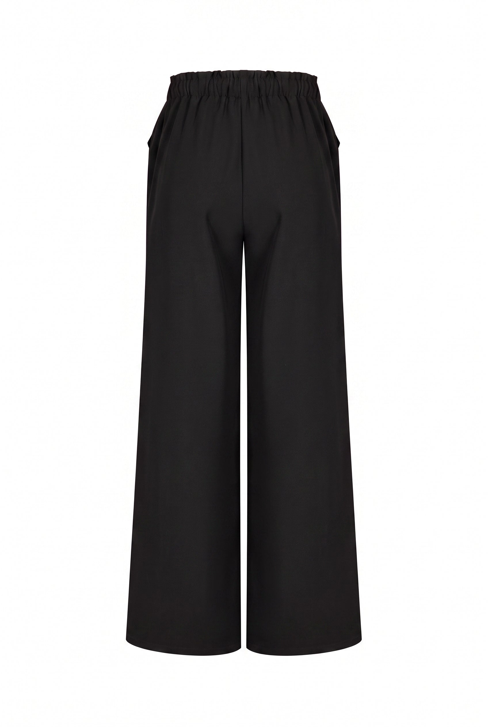 Utilitarian Twill Wide Pants