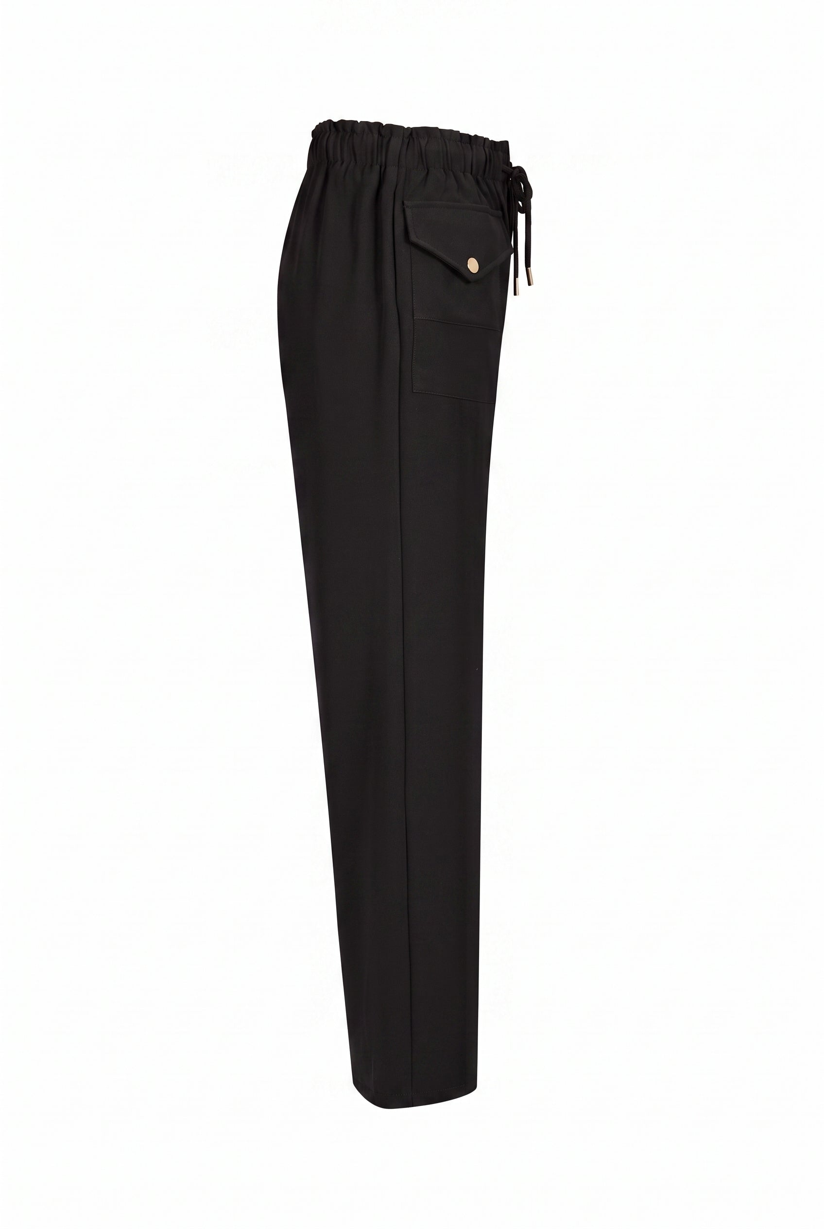 Utilitarian Twill Wide Pants