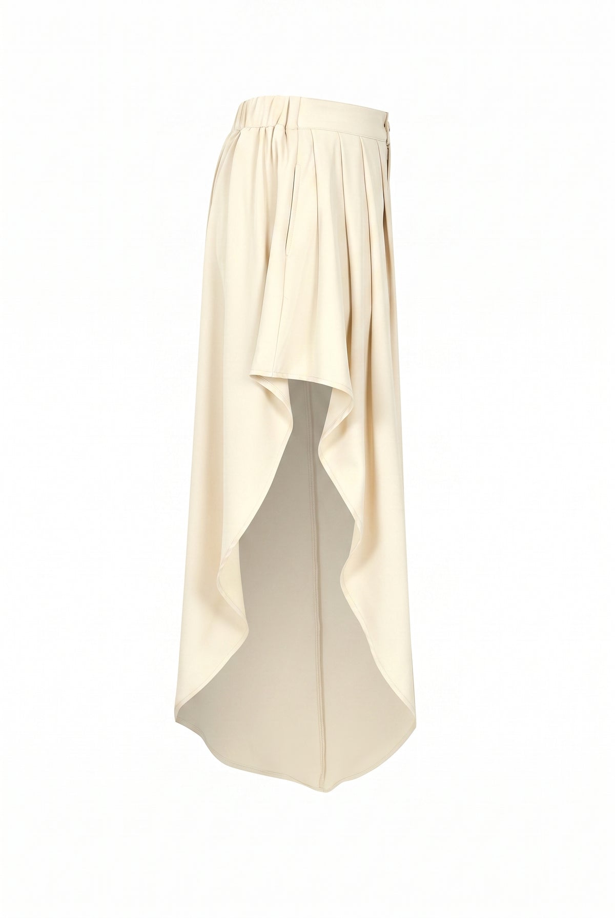 Pleated Super Flared Pants