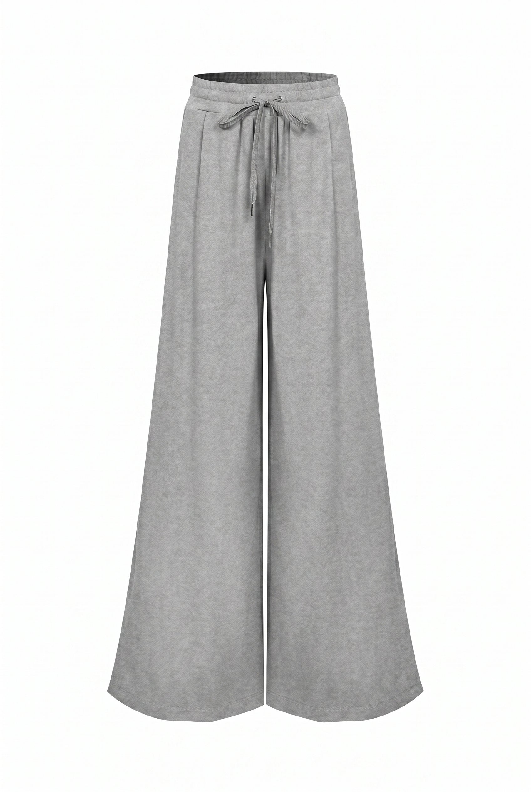 Pleated Knit Super Wide pants