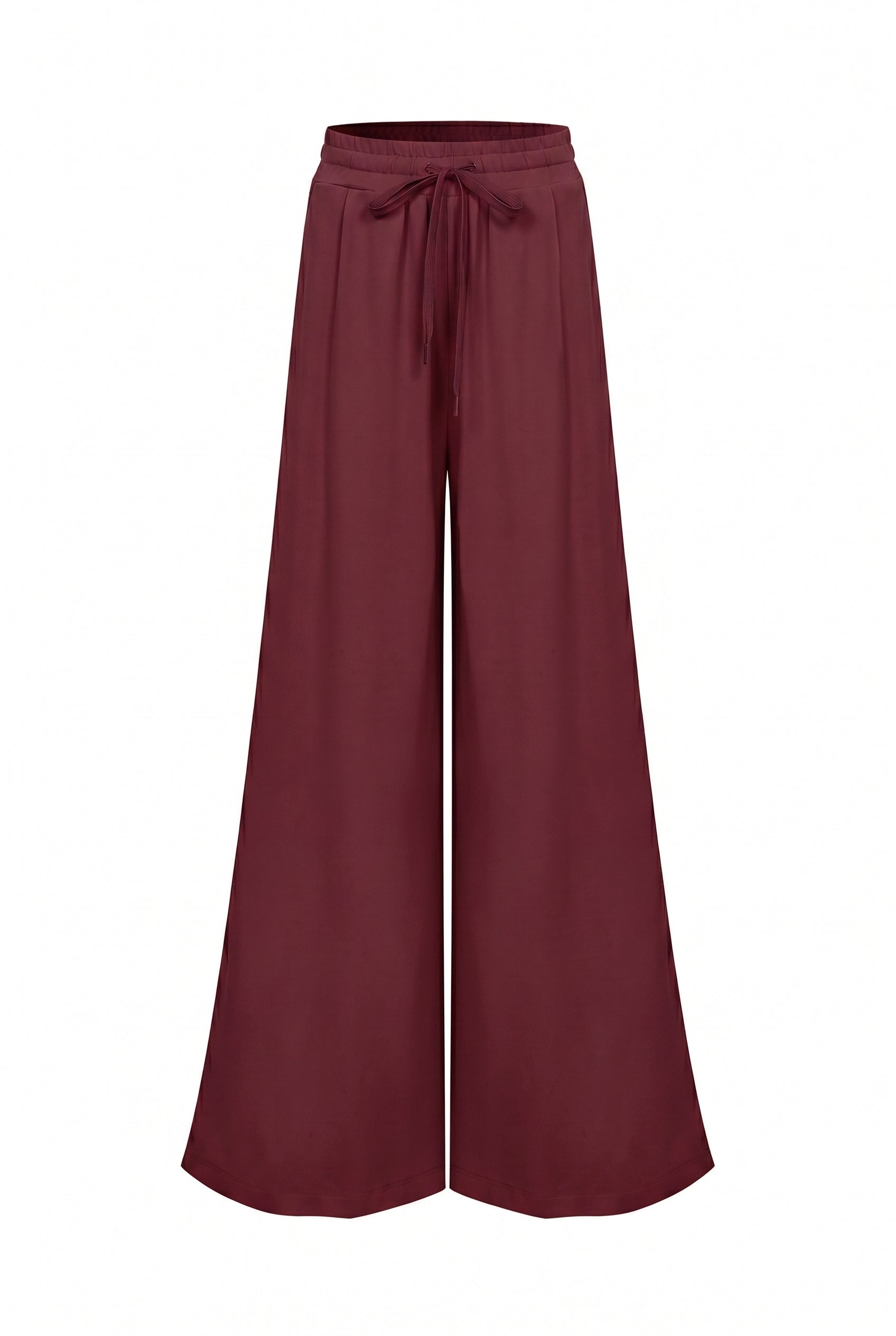 Pleated Knit Super Wide pants