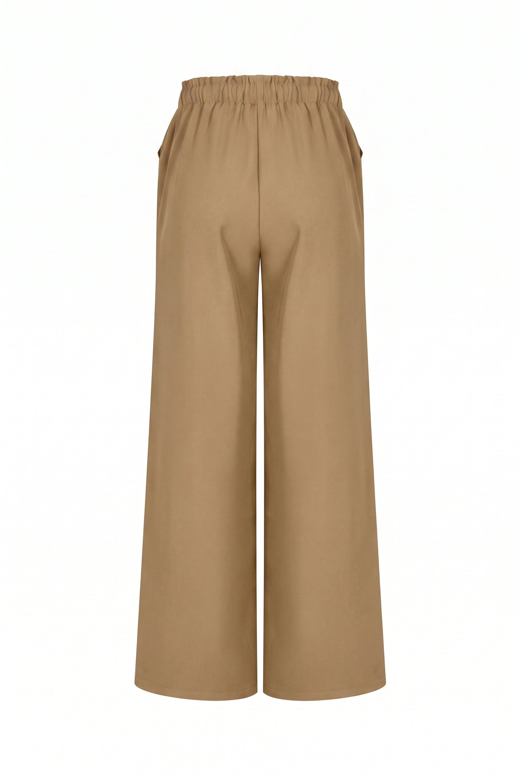 Utilitarian Twill Wide Pants