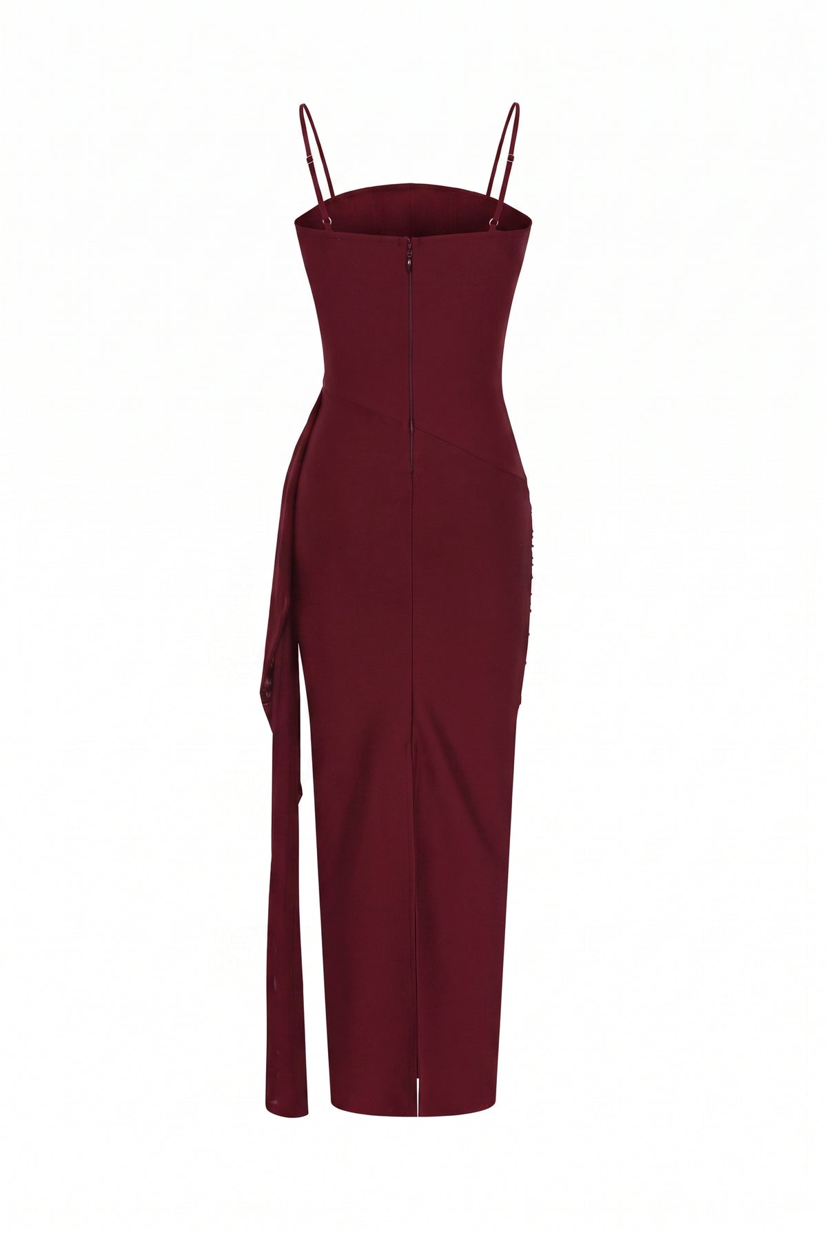 Bandage Sleeveless Maxi Dress