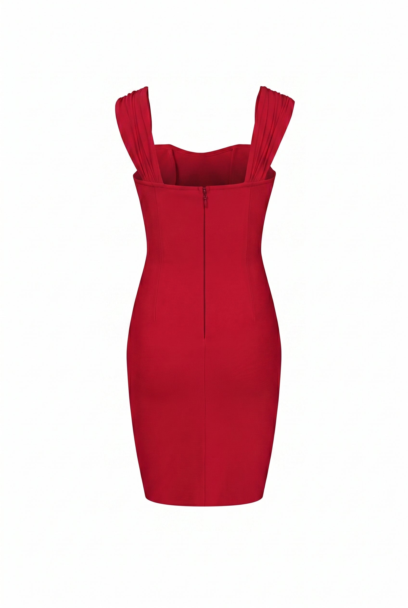 Sleeveless Bandage Dress with Pockets