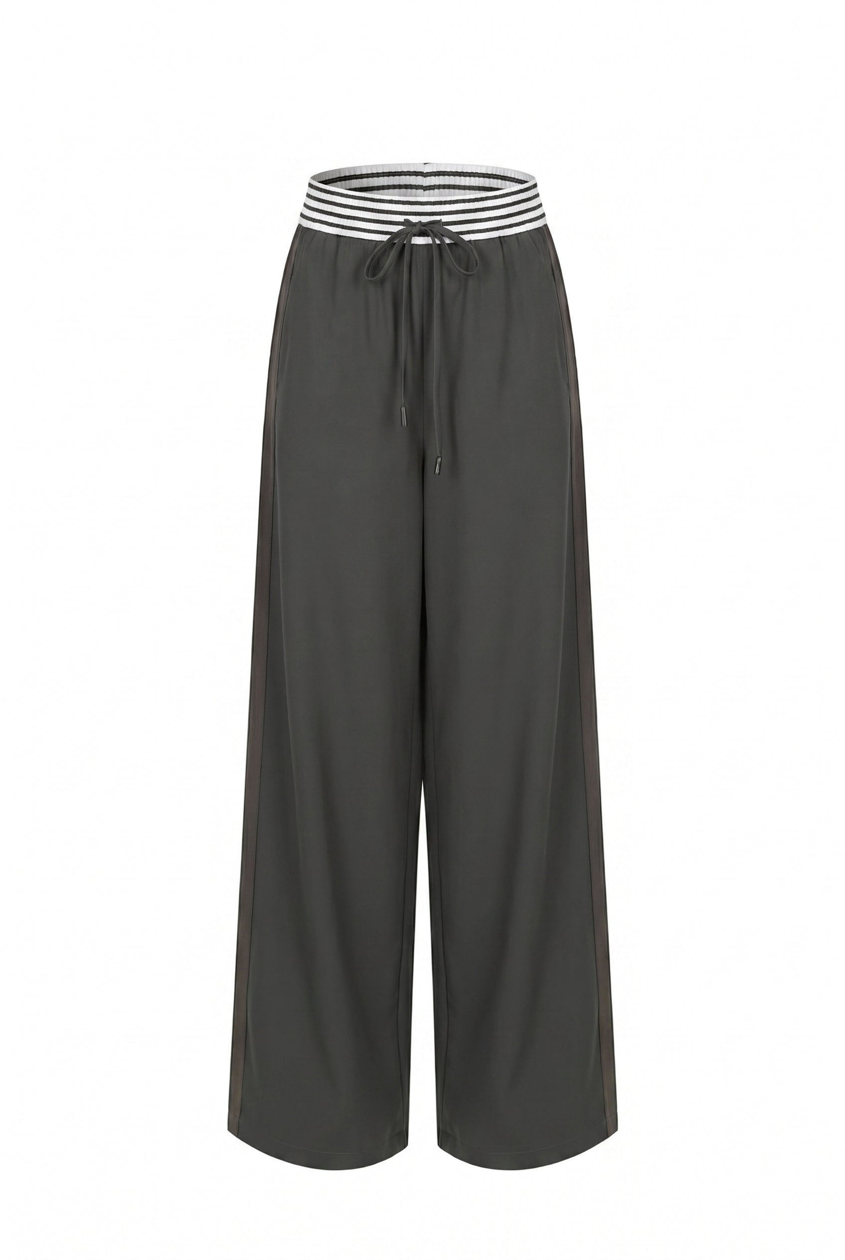 Mix Match Woven Wide Pants