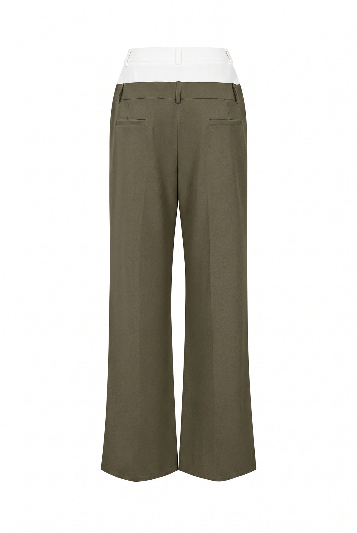 Mix Media Wide Pants
