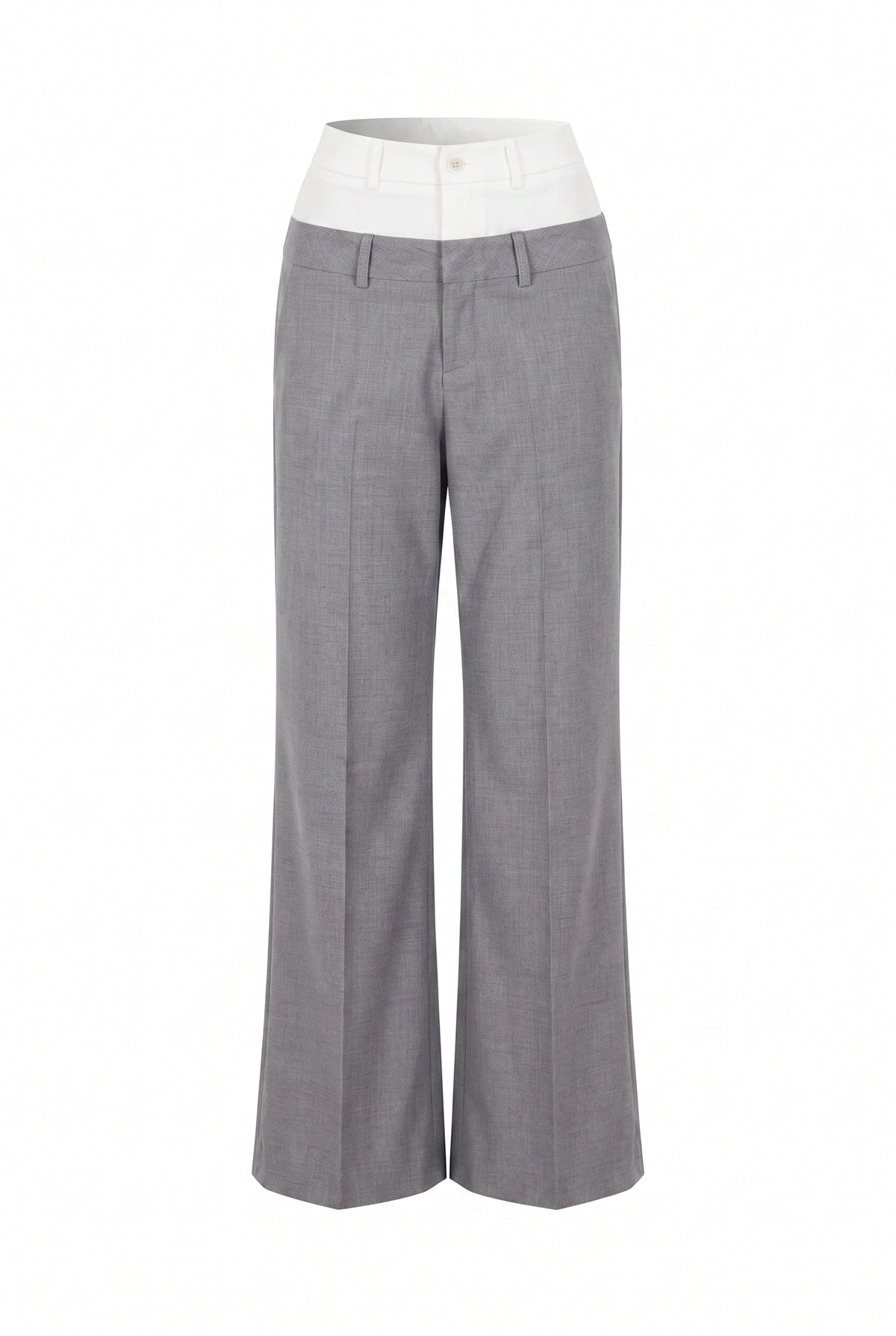 Mix Media Wide Pants