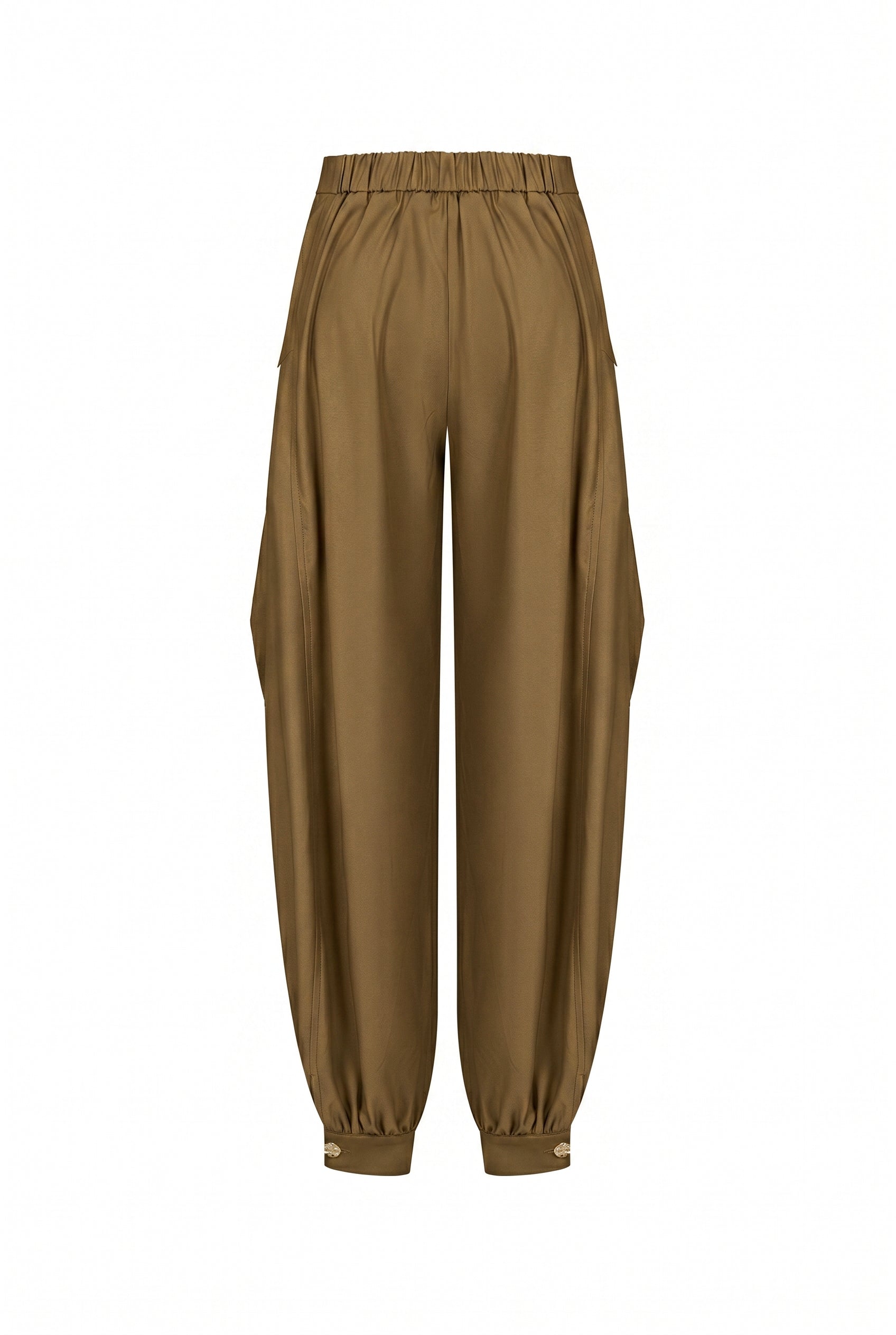 Folded Layer Balloon Pants