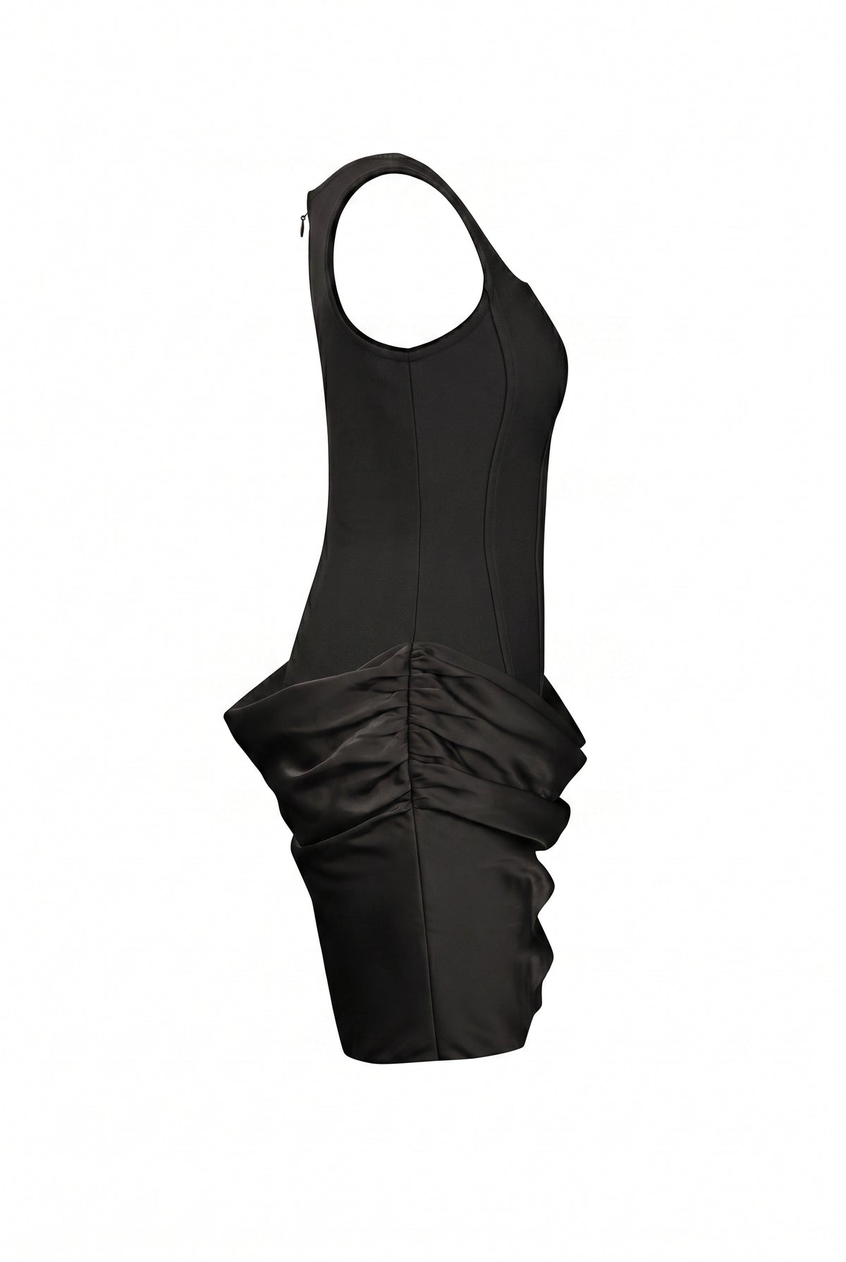 Sleeveless Bandage dress with contrast