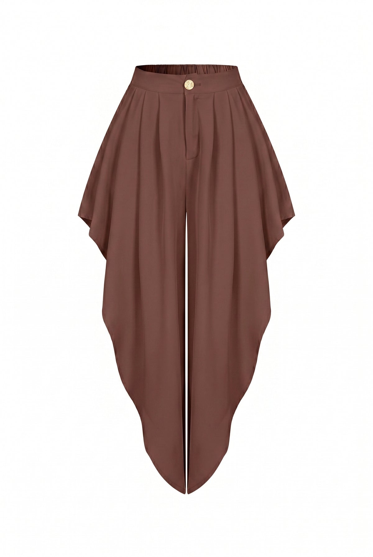 Pleated Super Flared Pants