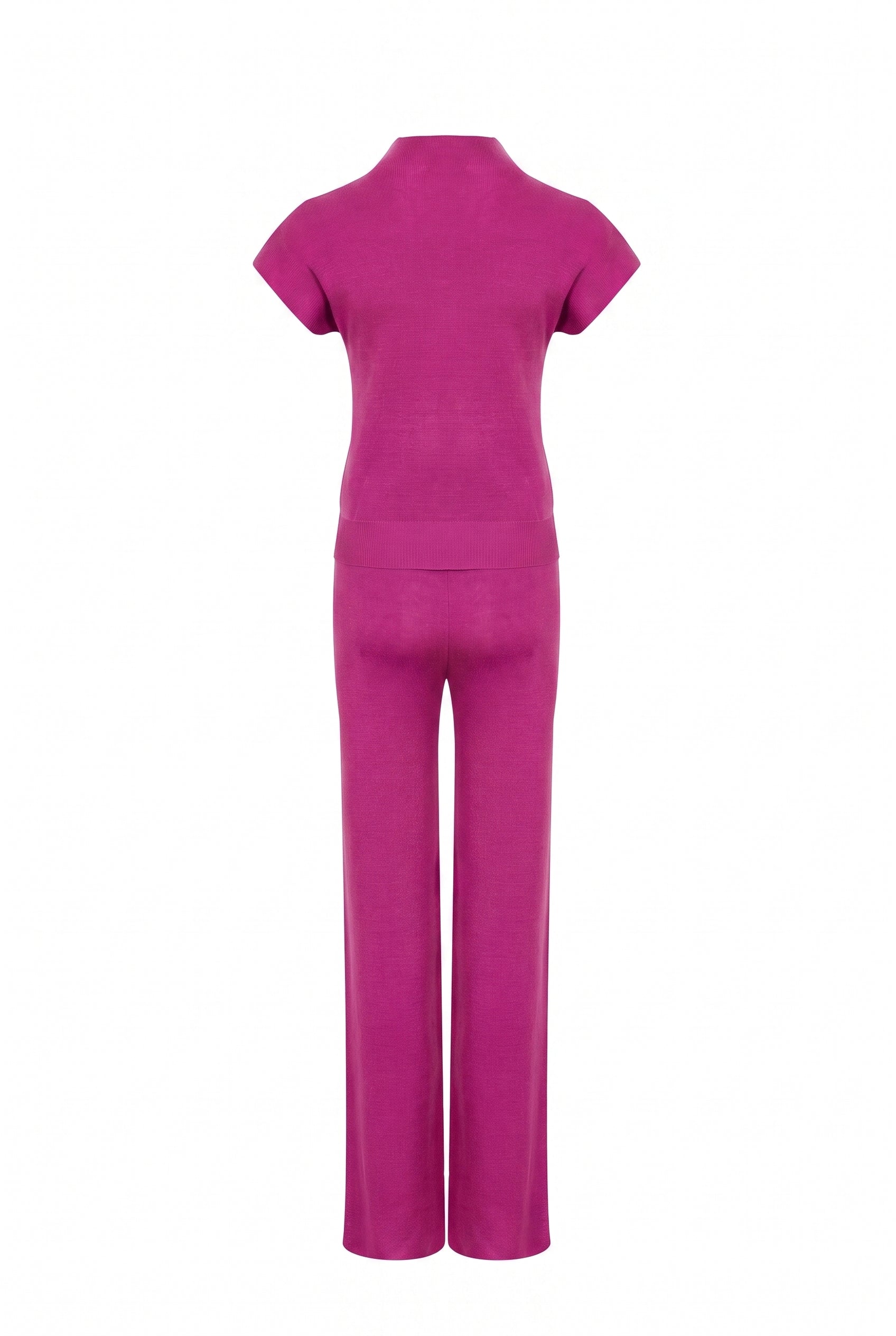 The Sleek Stitch Top and Pants Set