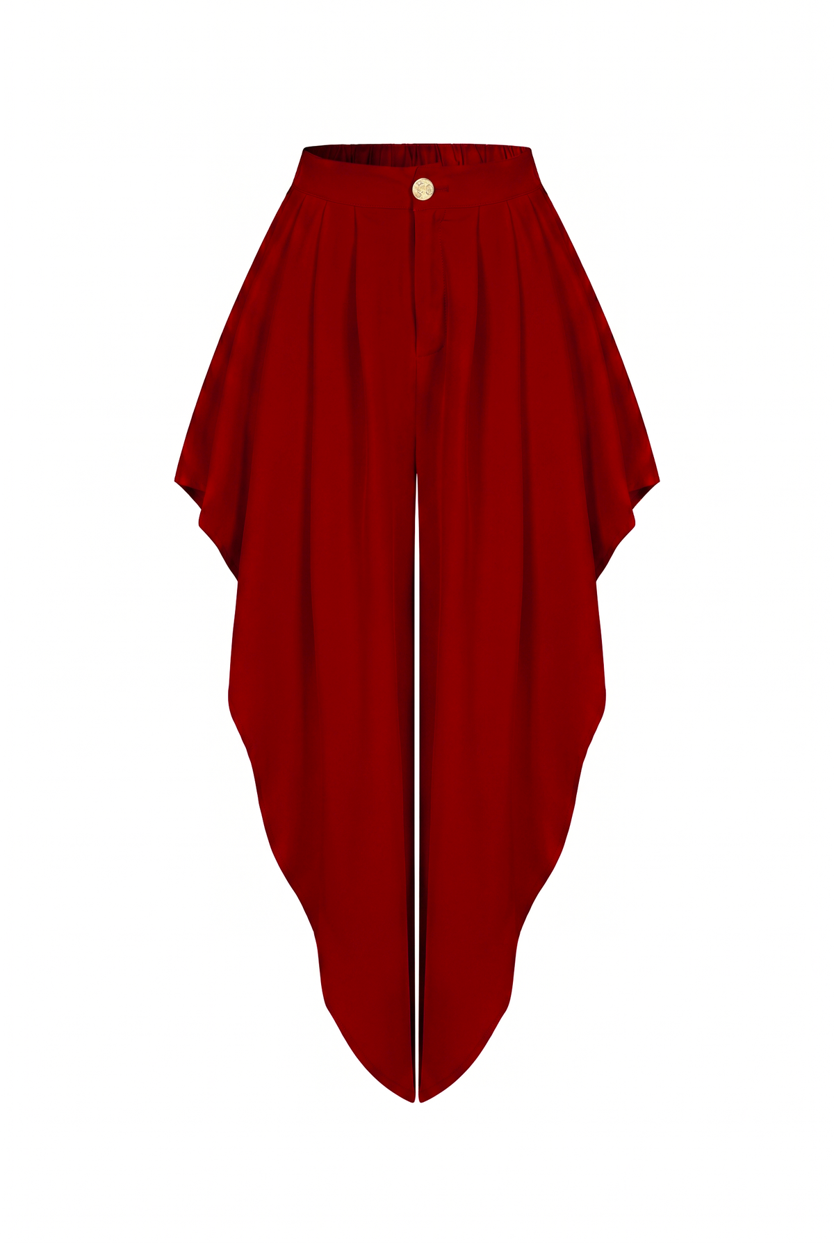 Pleated Super Flared Pants