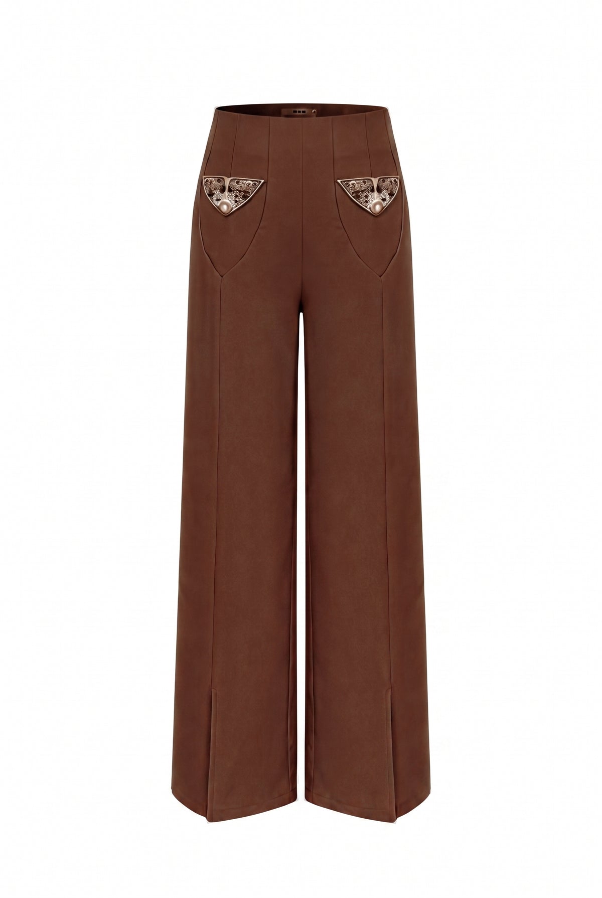Laure Stud Embellished Pants