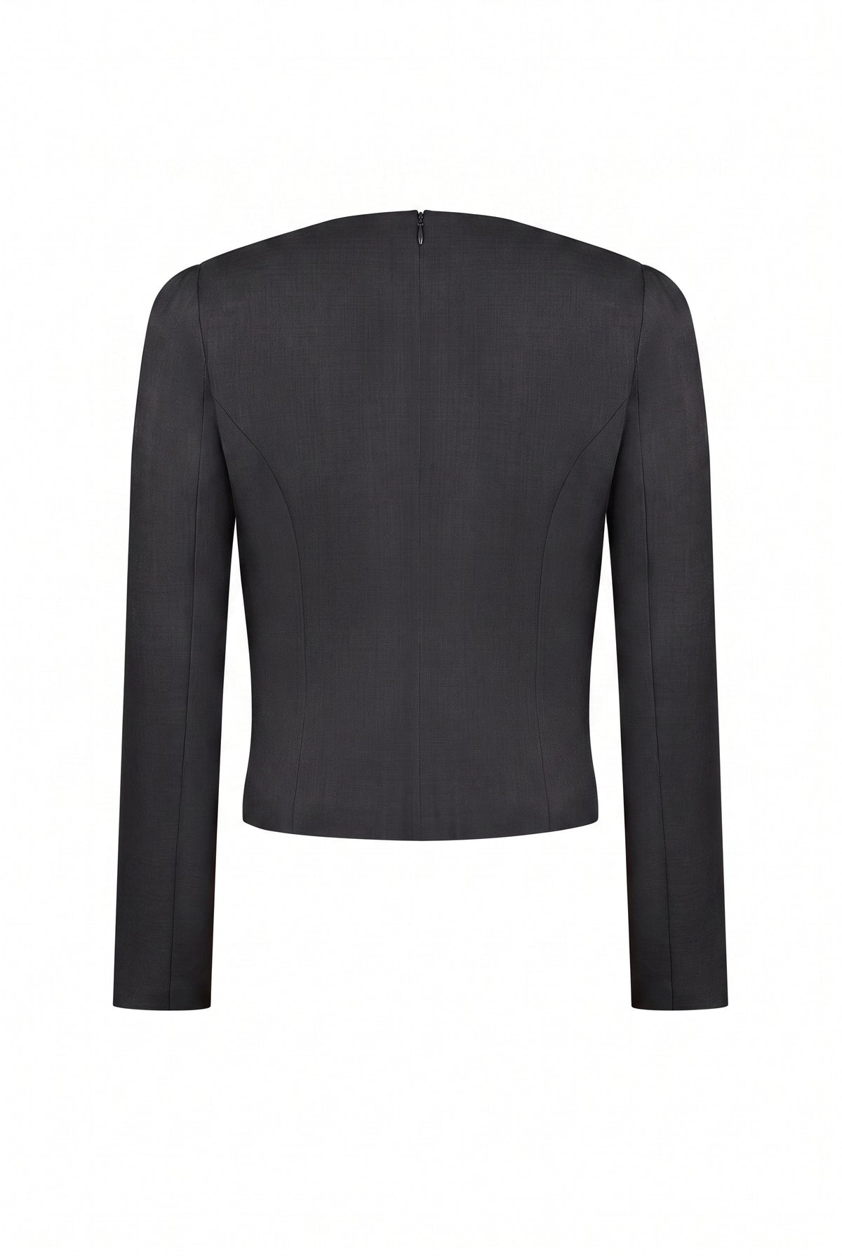 Joelle Ruched Long Sleeve Top With Bows