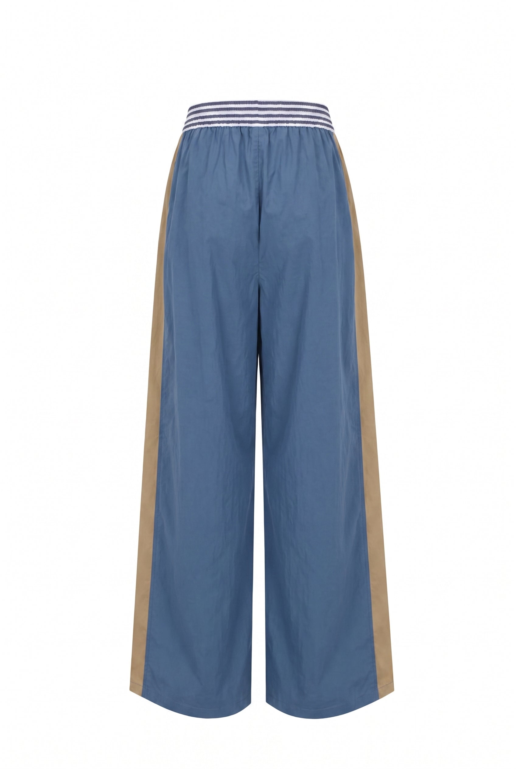 Mix Match Woven Wide Pants