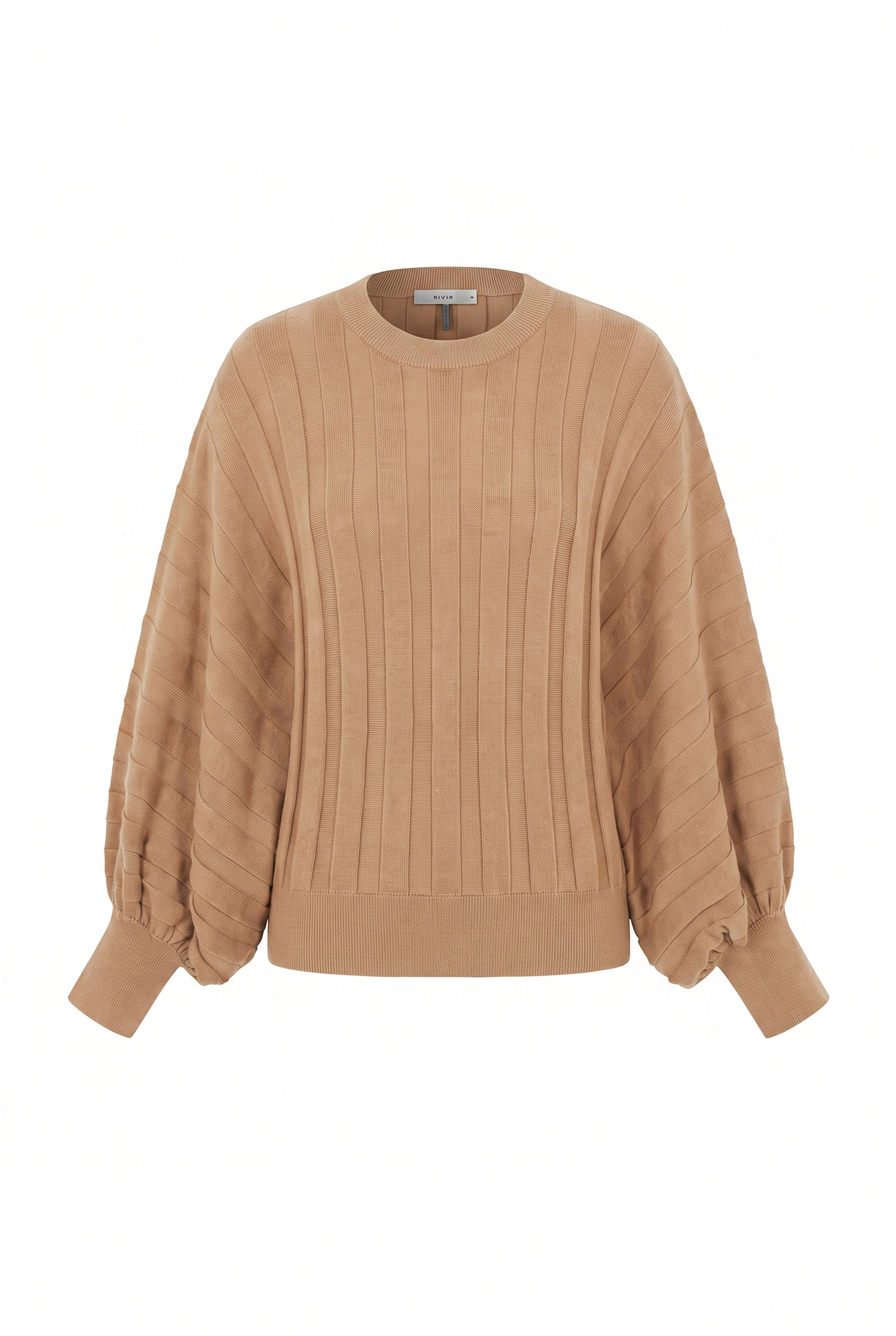 Stripe Texture Dolman Sweater