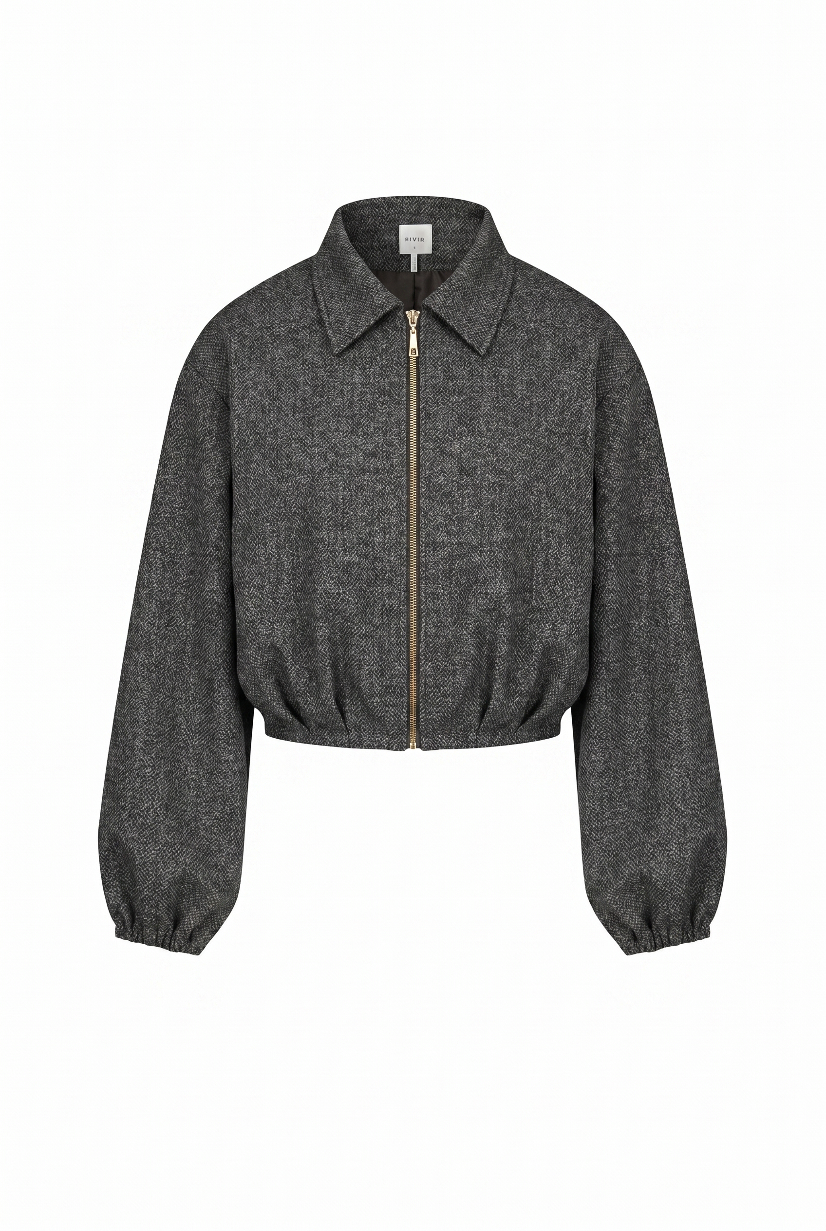 Draped Twill Jacket