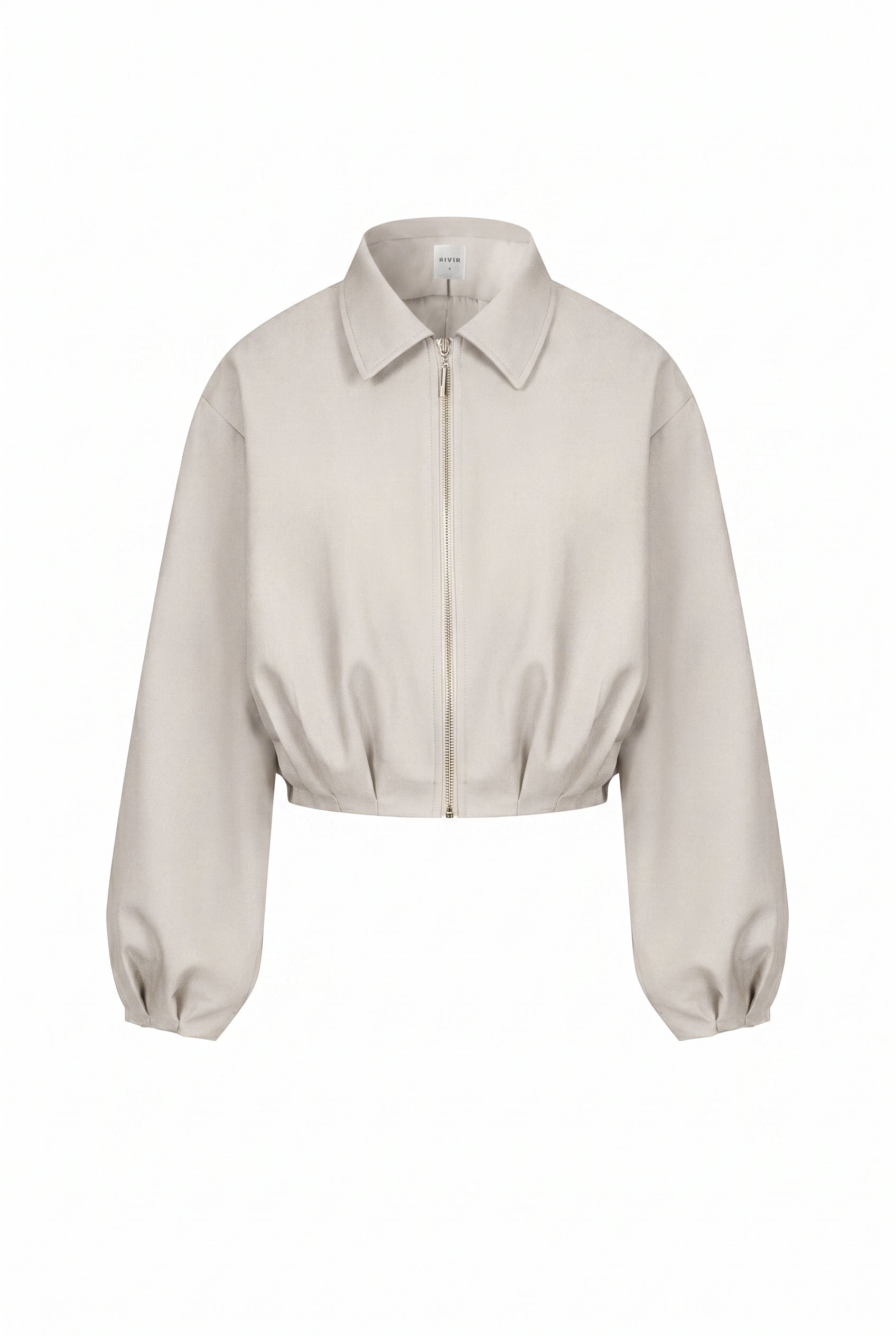 Draped Twill Jacket