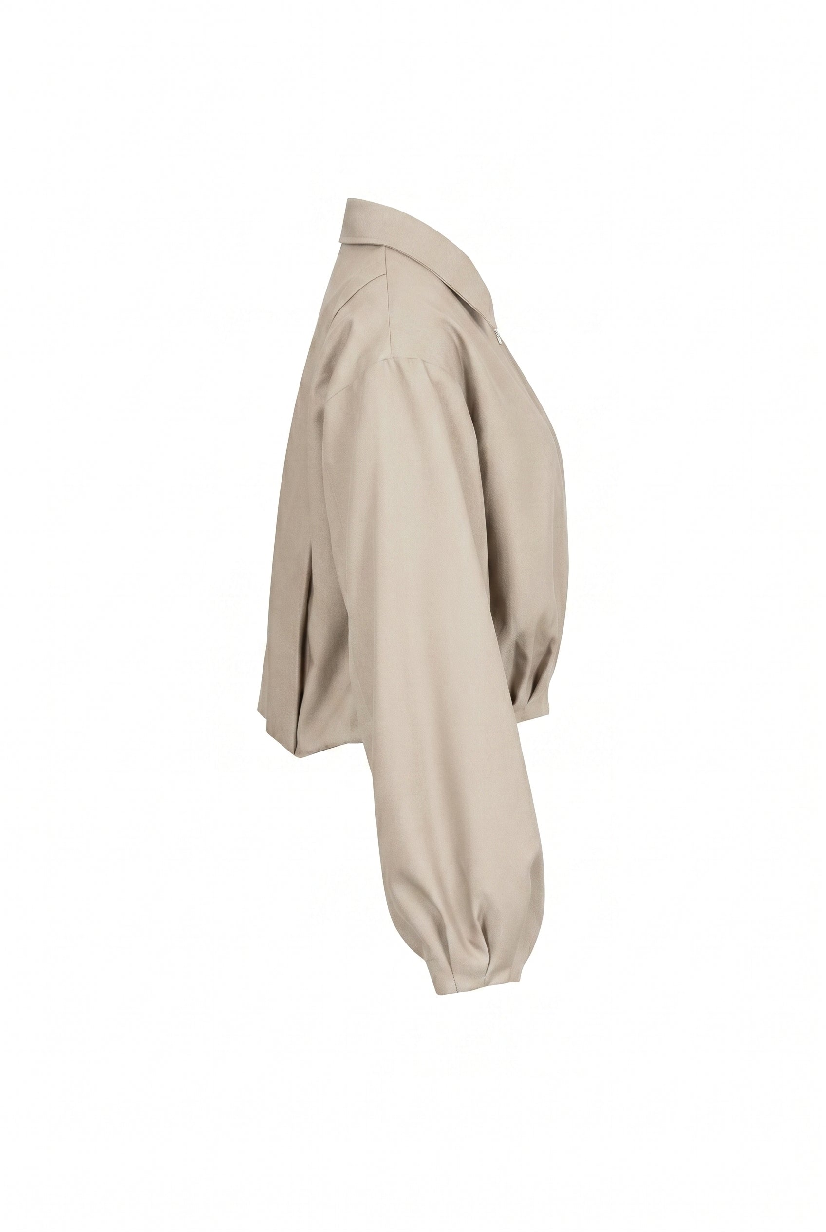 Draped Twill Jacket