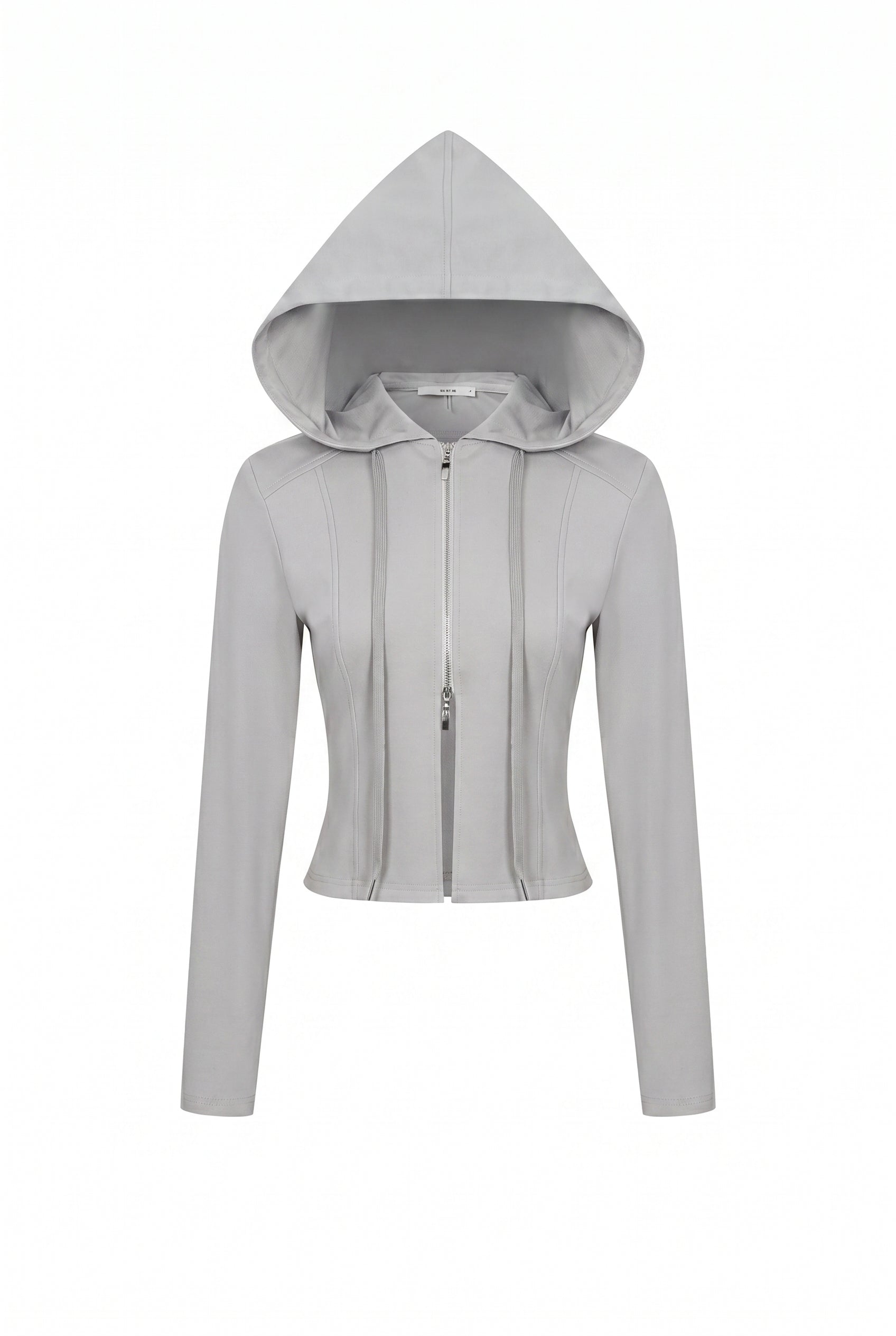 Zip Up Knit Hoodie