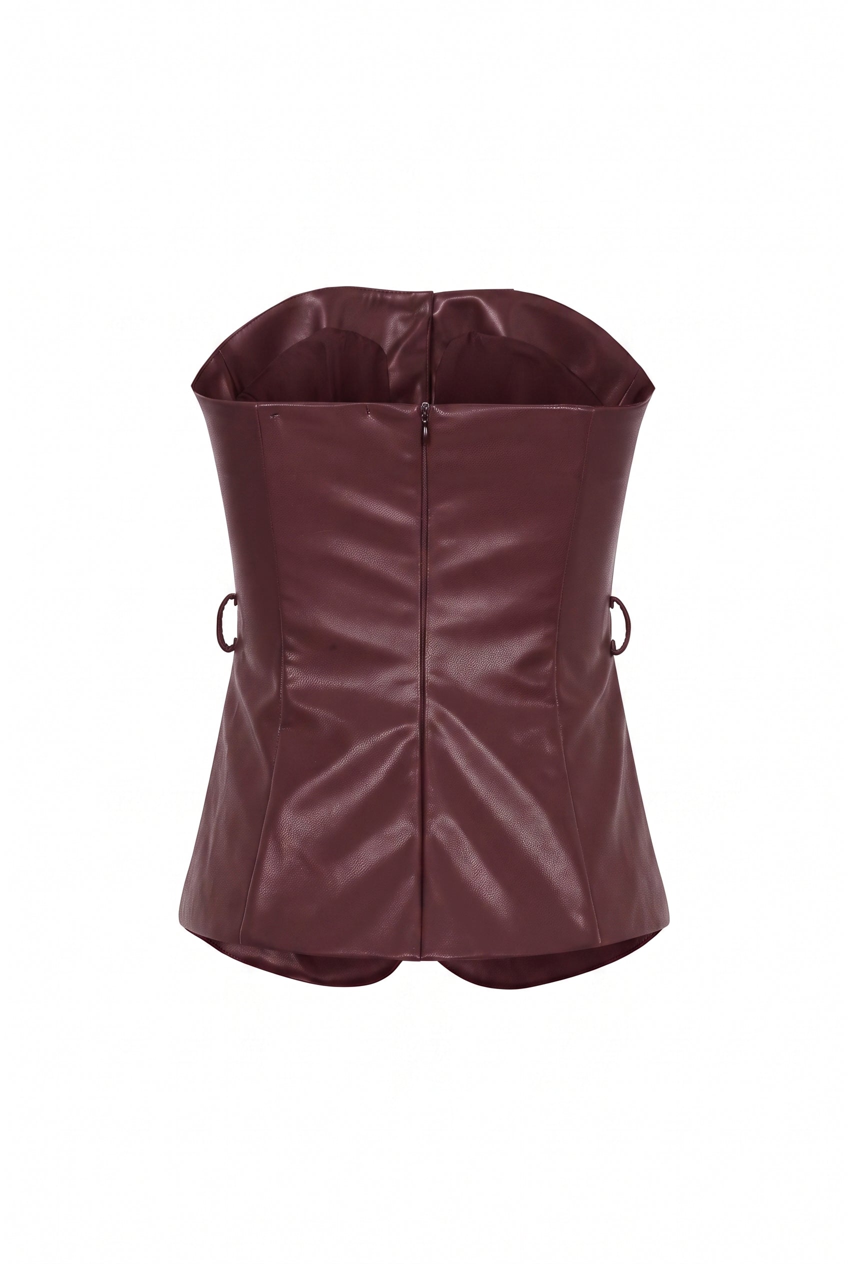 Monique Pu Tube Top with Embellished Buttons