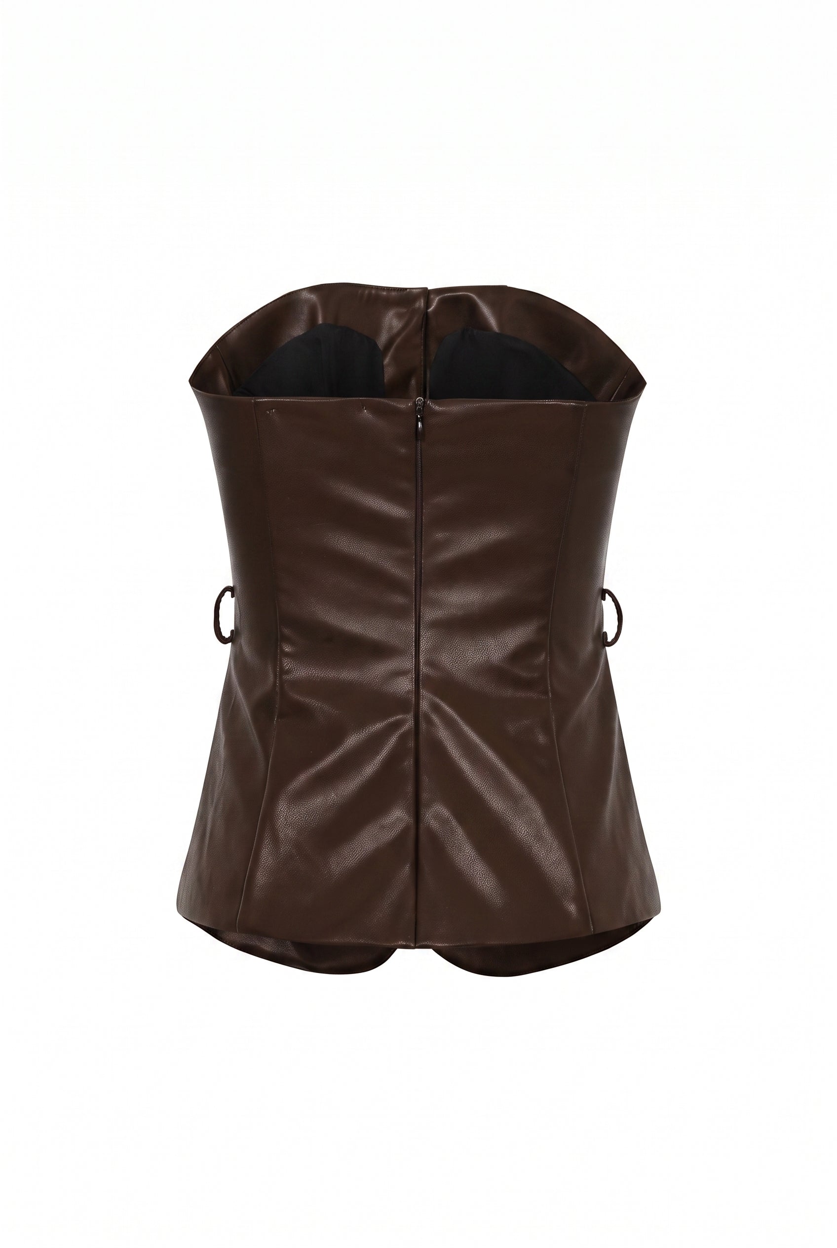 Monique Pu Tube Top with Embellished Buttons
