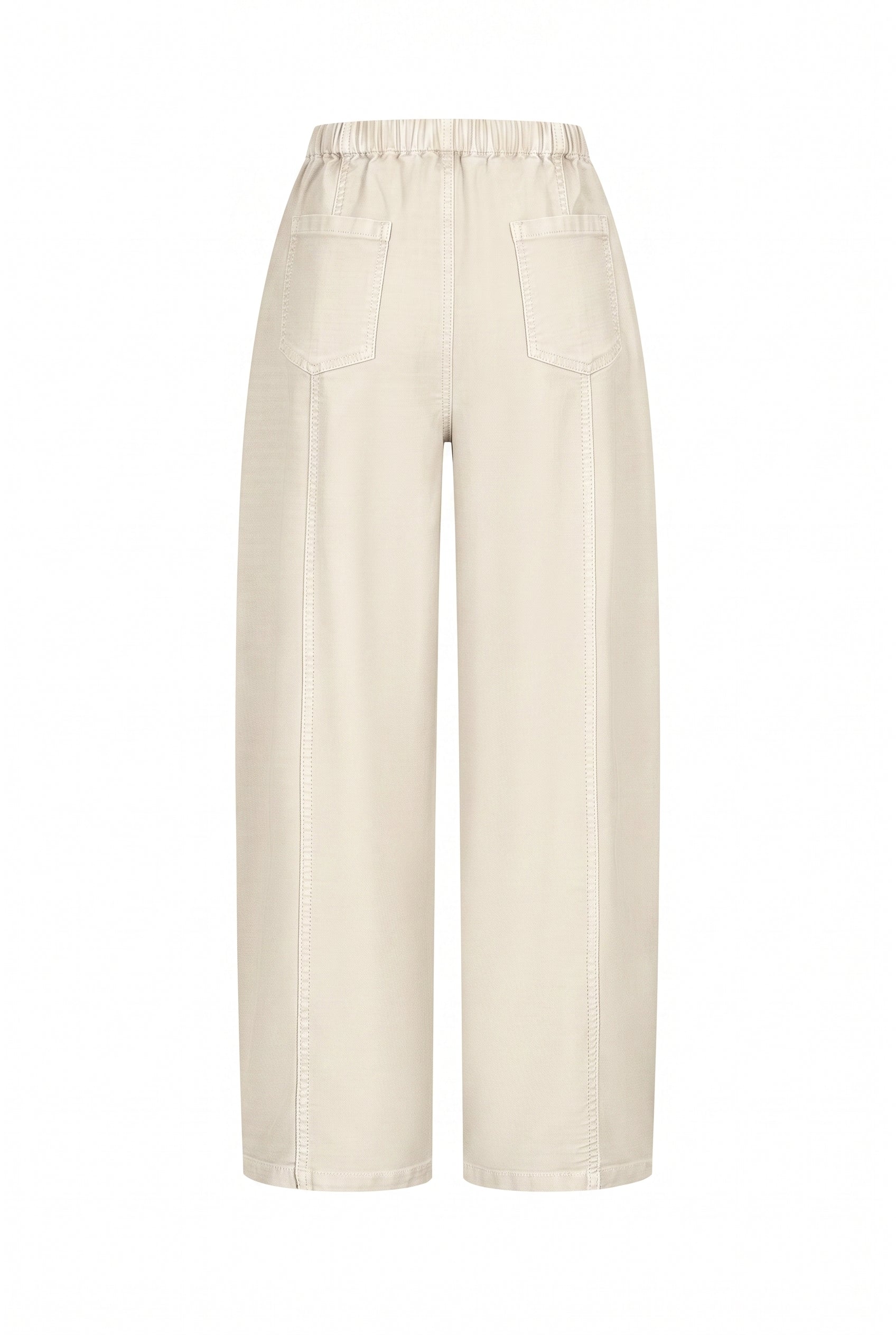 Washed Twill Balloon Pants