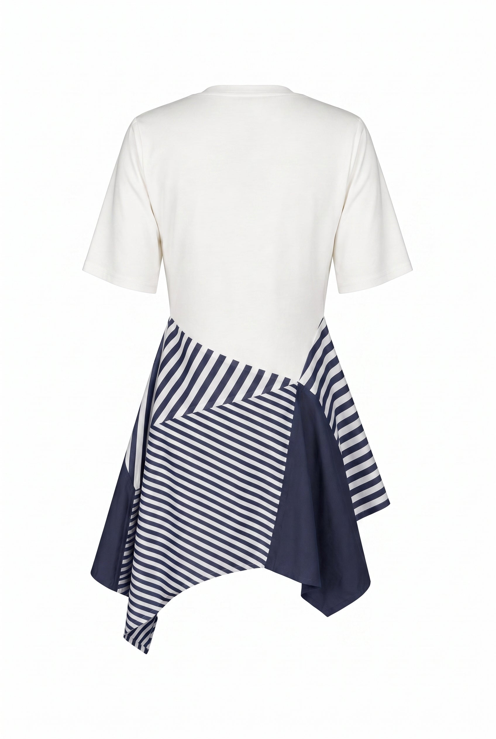 Striped Scarf Style Top