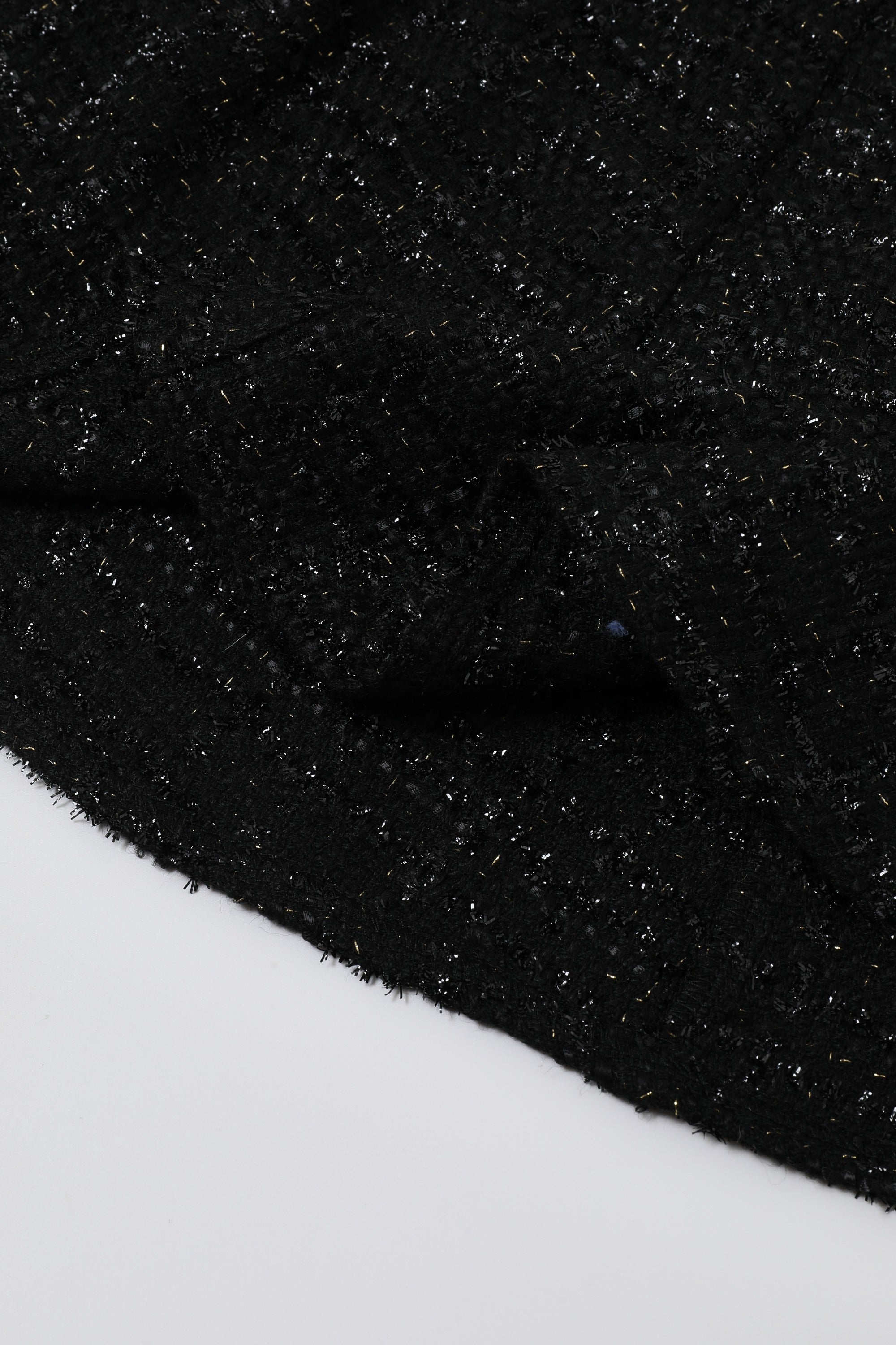 Strappy Tweed Flared Dress