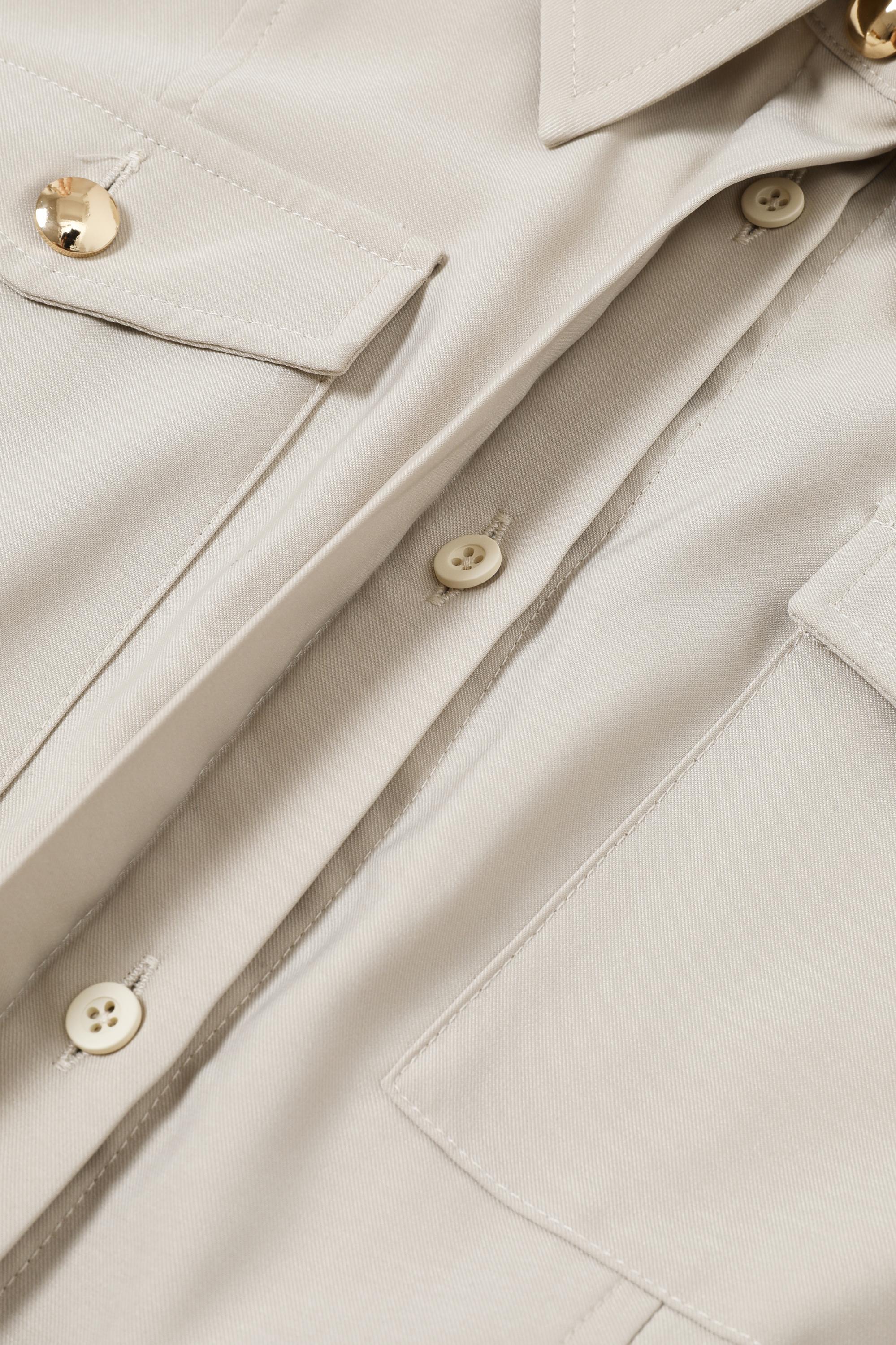 Maxi Shirt Dress With Button Down Slits