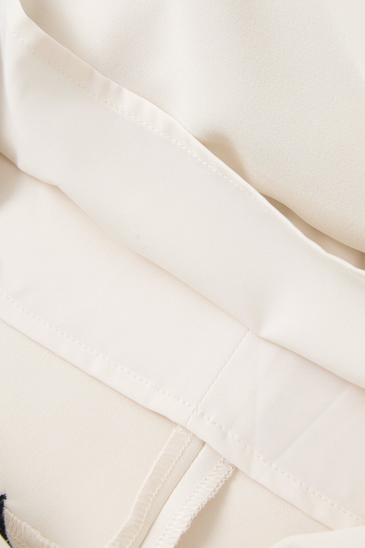 Scallop Detail Midi Dress