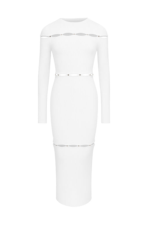 Orbit Long Sleeve Cut Out Dress