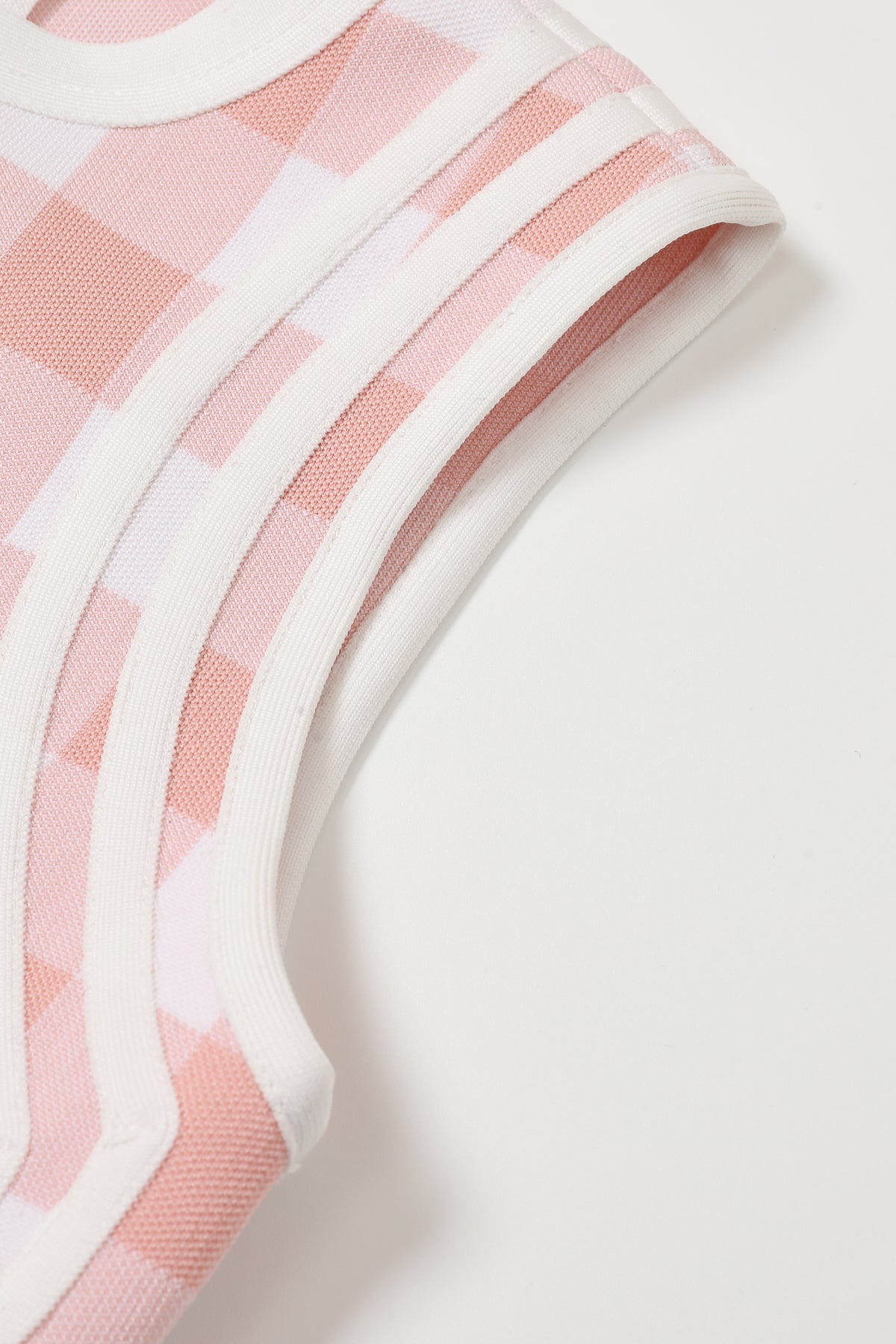 Gingham Print Bandage Asymmetrical Hem Dress