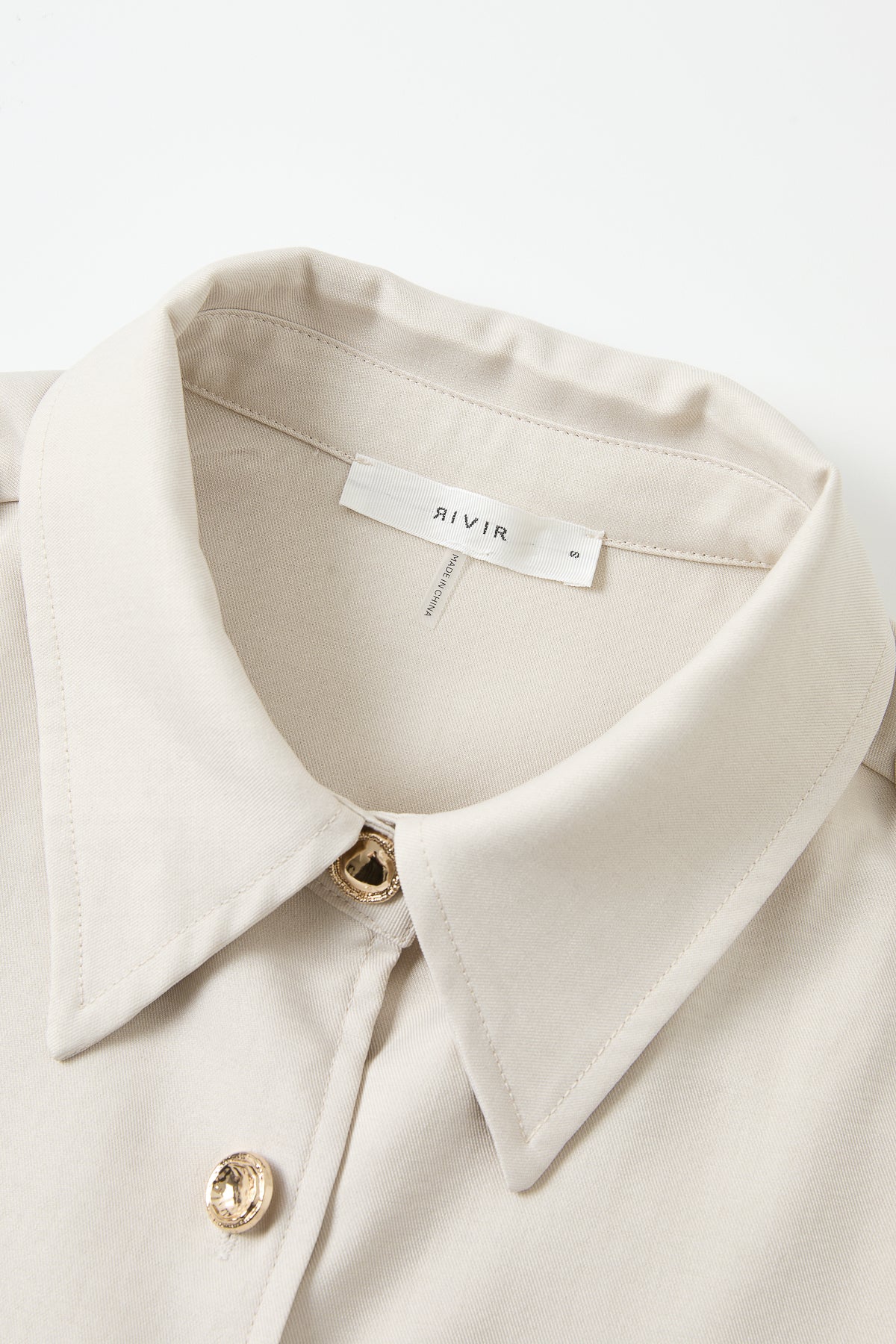 Woven Shirt Dress With Button Details