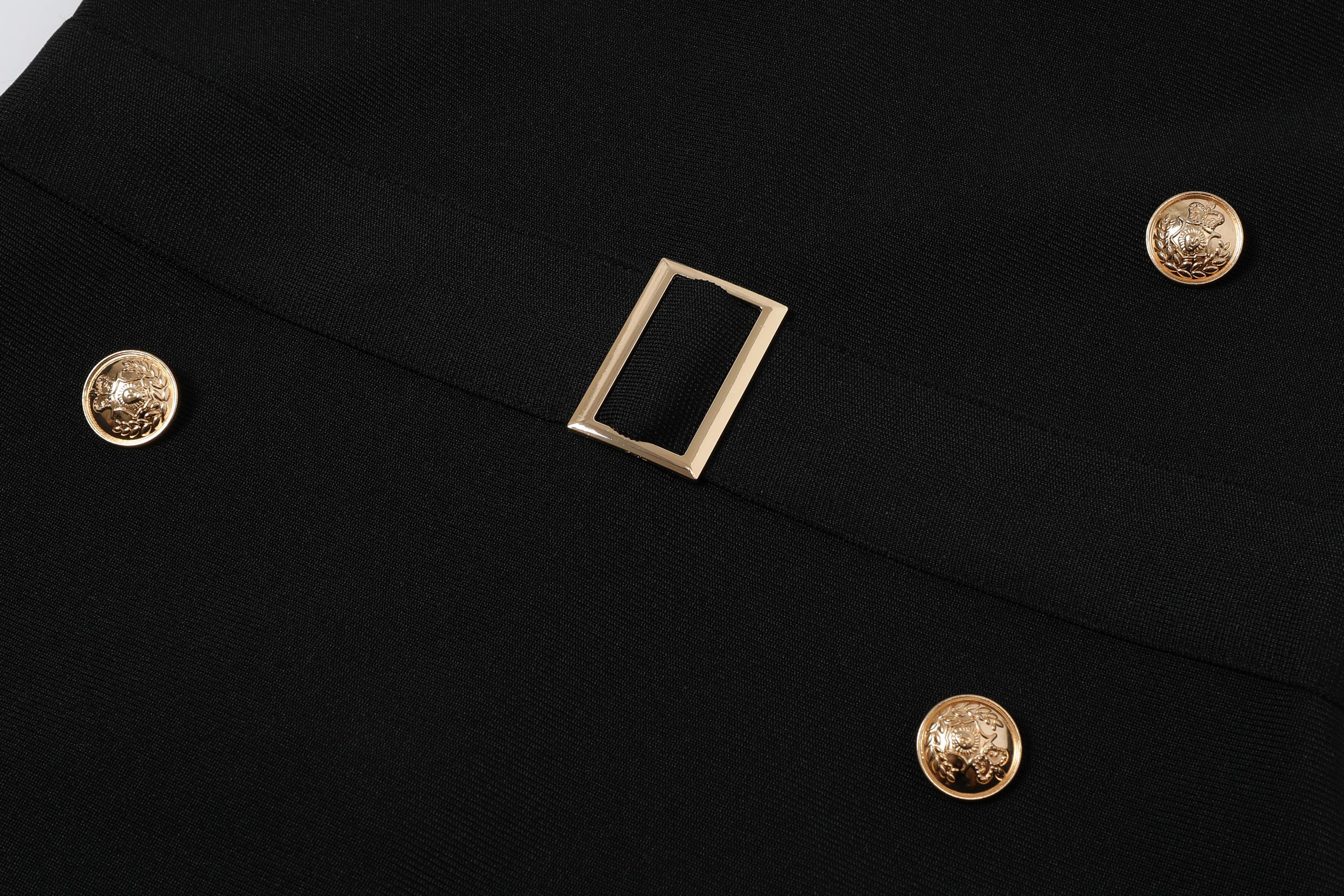 Empire Belted Bandage Mini Dress