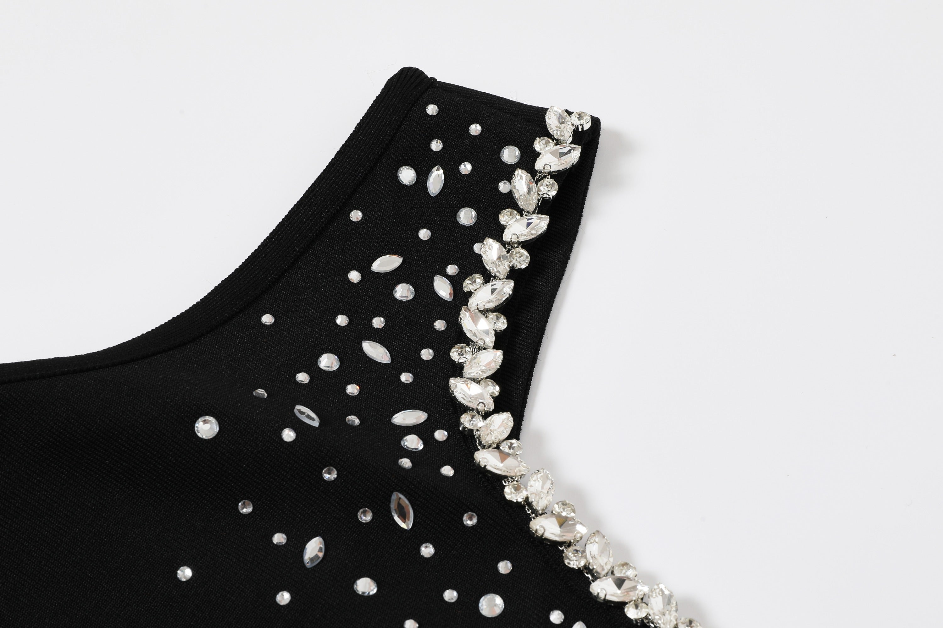 Rhinestone Aura Mini Bandage Dress