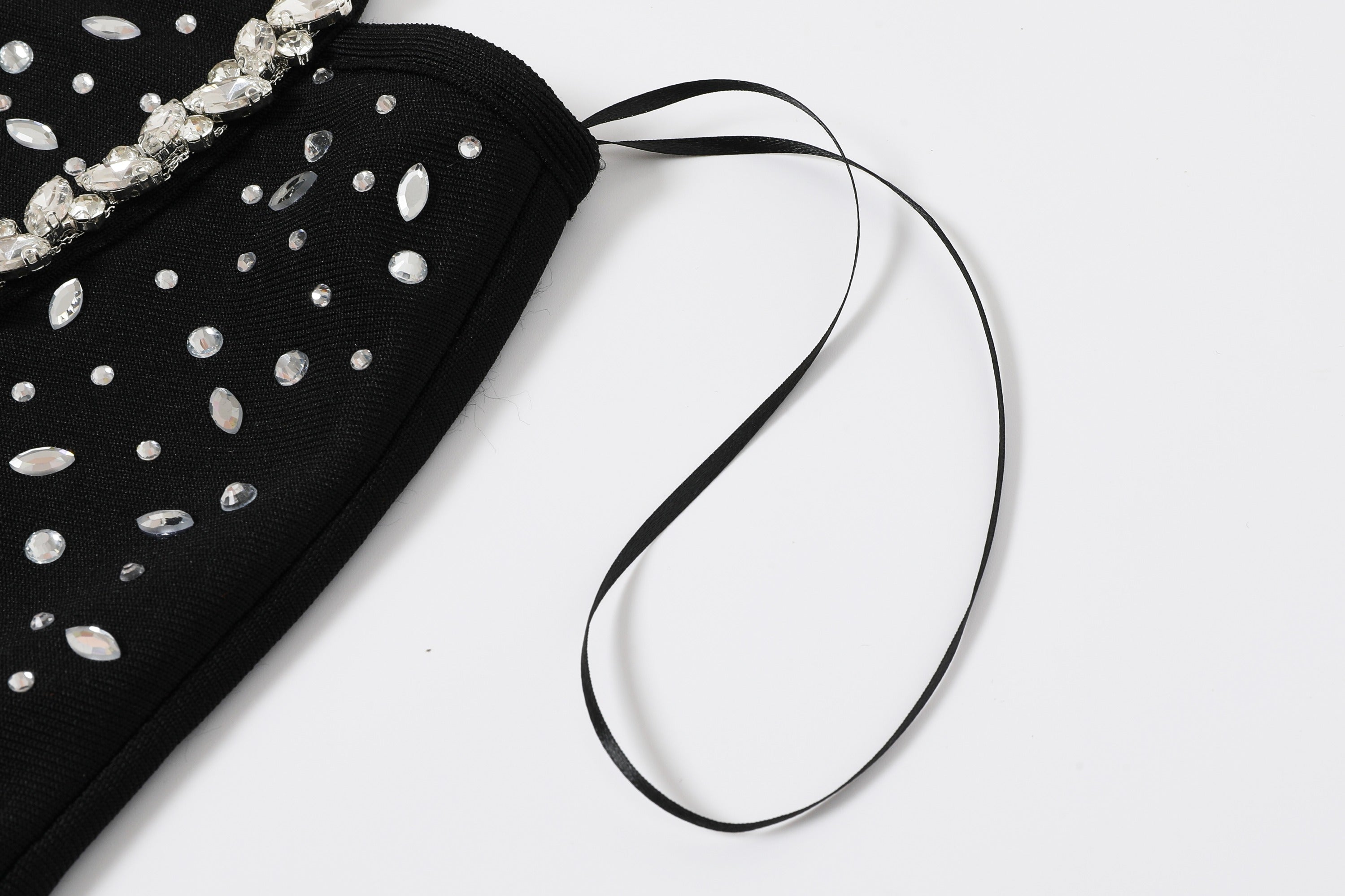 Rhinestone Aura Mini Bandage Dress