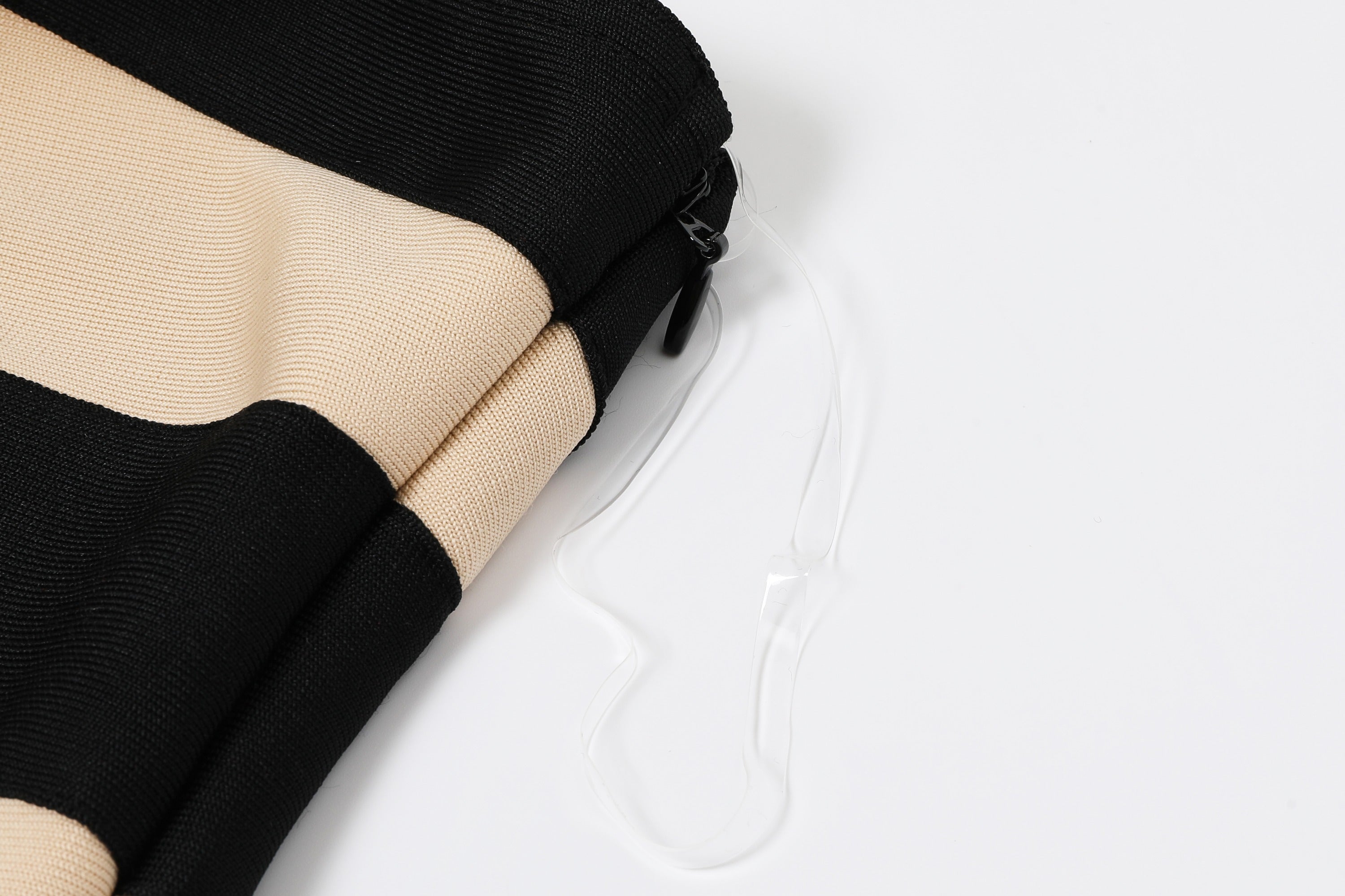 Bandage Tube Dress with Stripes