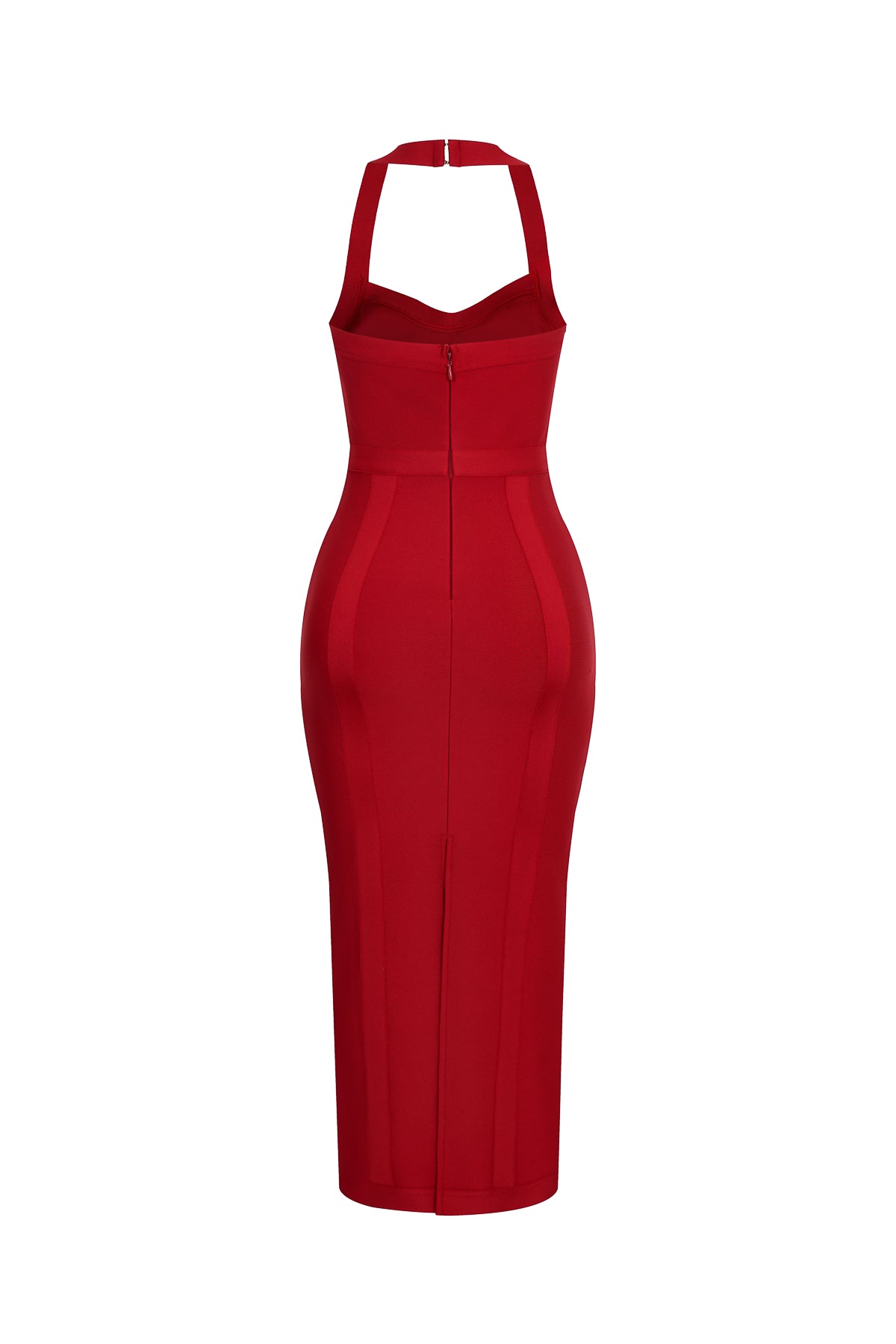 Valeria Bandage Halter Maxi Dress