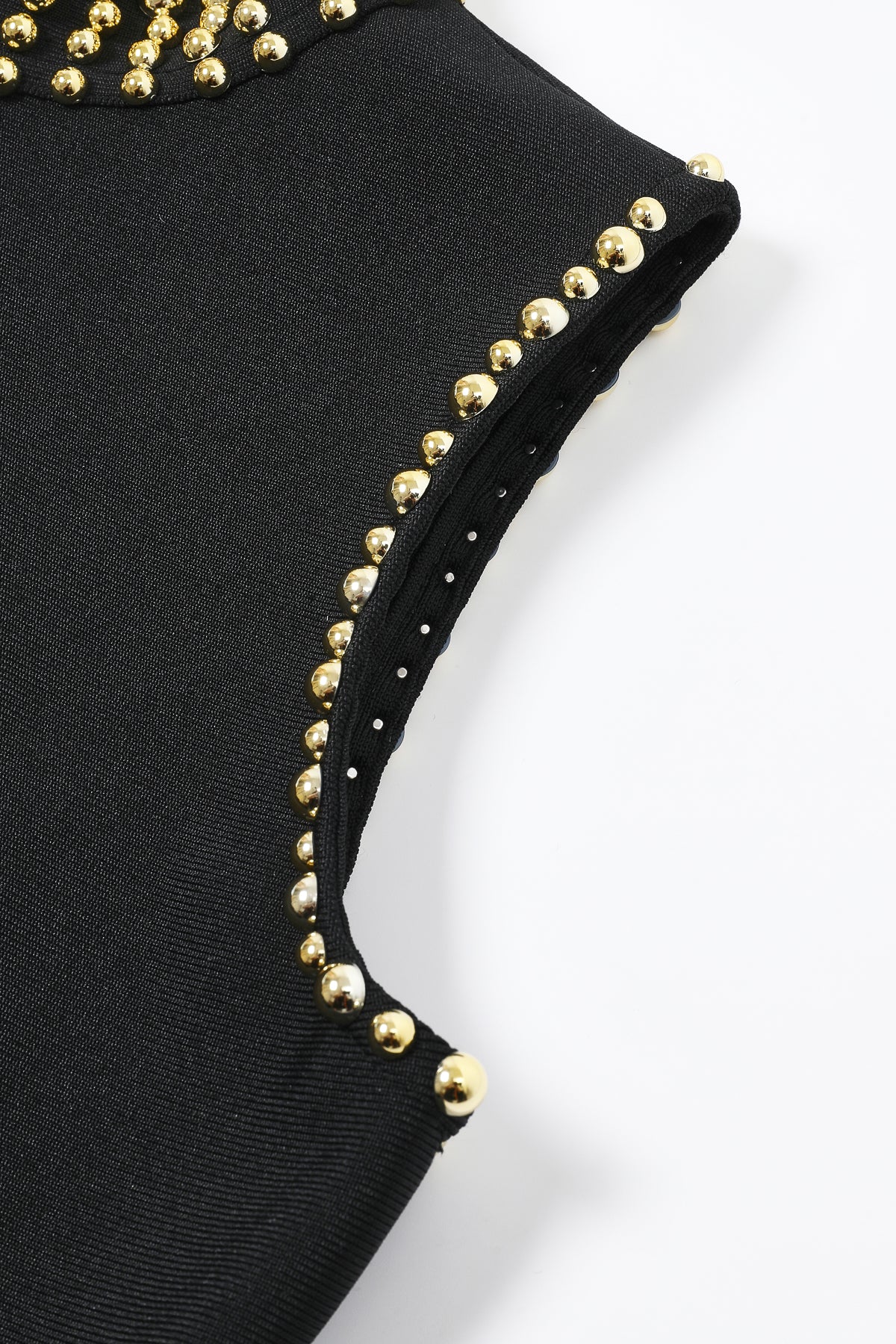 Maxi Bandage Sleeveless Dress With Studs