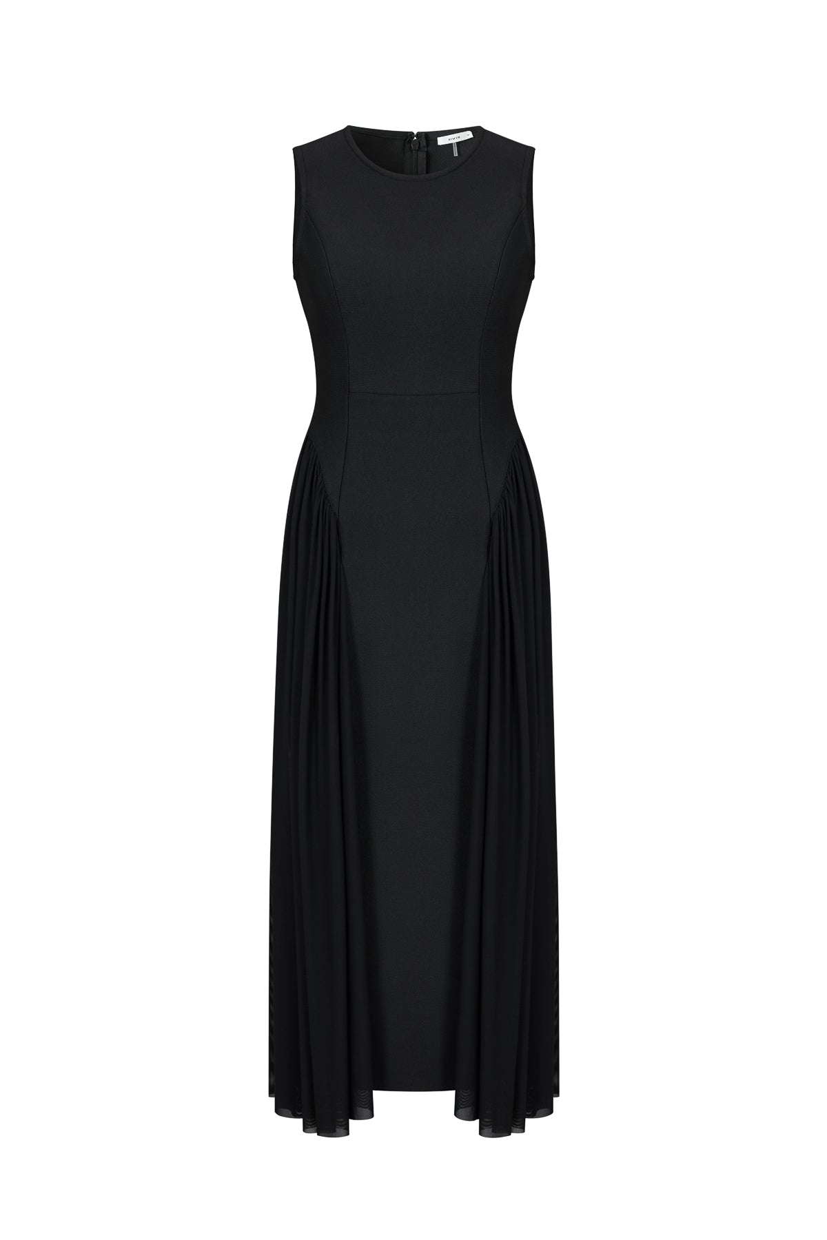 Bandage Sleeveless Dress with Sheer Fabric Detail