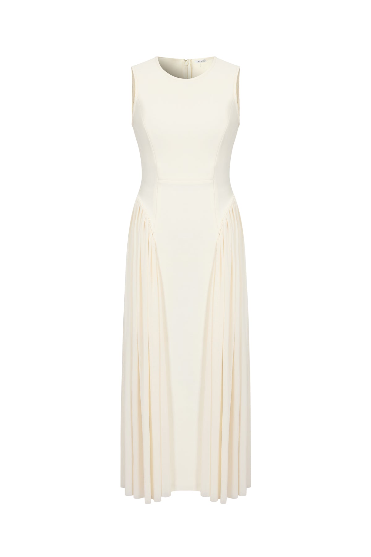 Bandage Sleeveless Dress with Sheer Fabric Detail