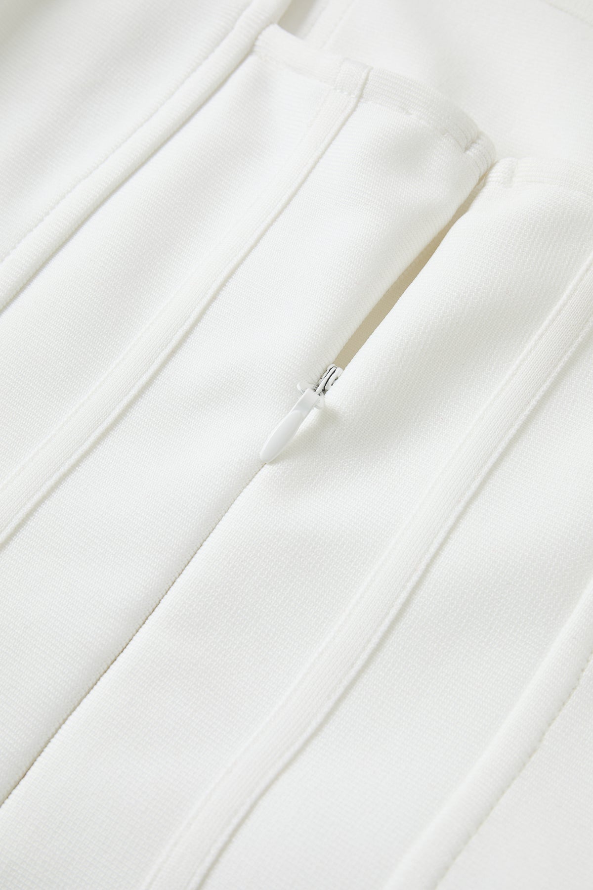 Lace Hem Detail Bandage Mini Dress