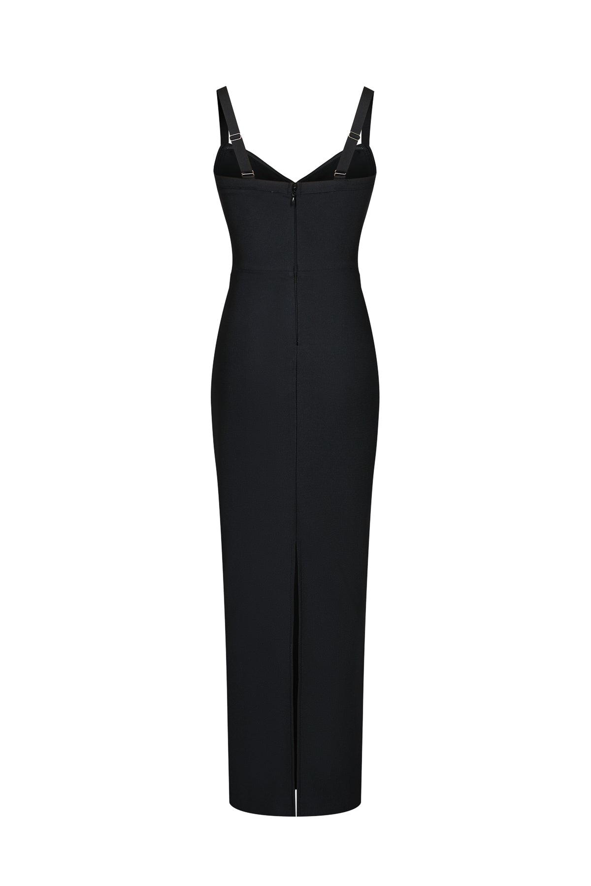 Bandage Rhinestone Embellished Sleeveless Maxi Dress