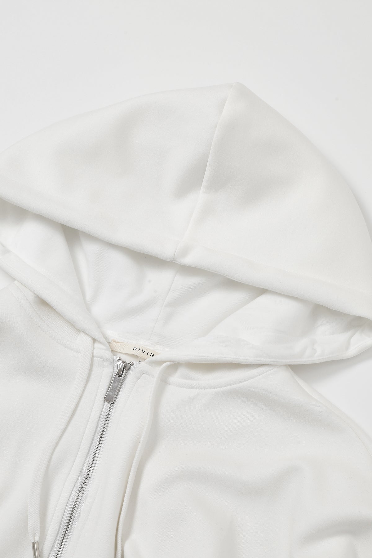 Elise Hooded Knit Dolman Short Sleeve Zip Hooded