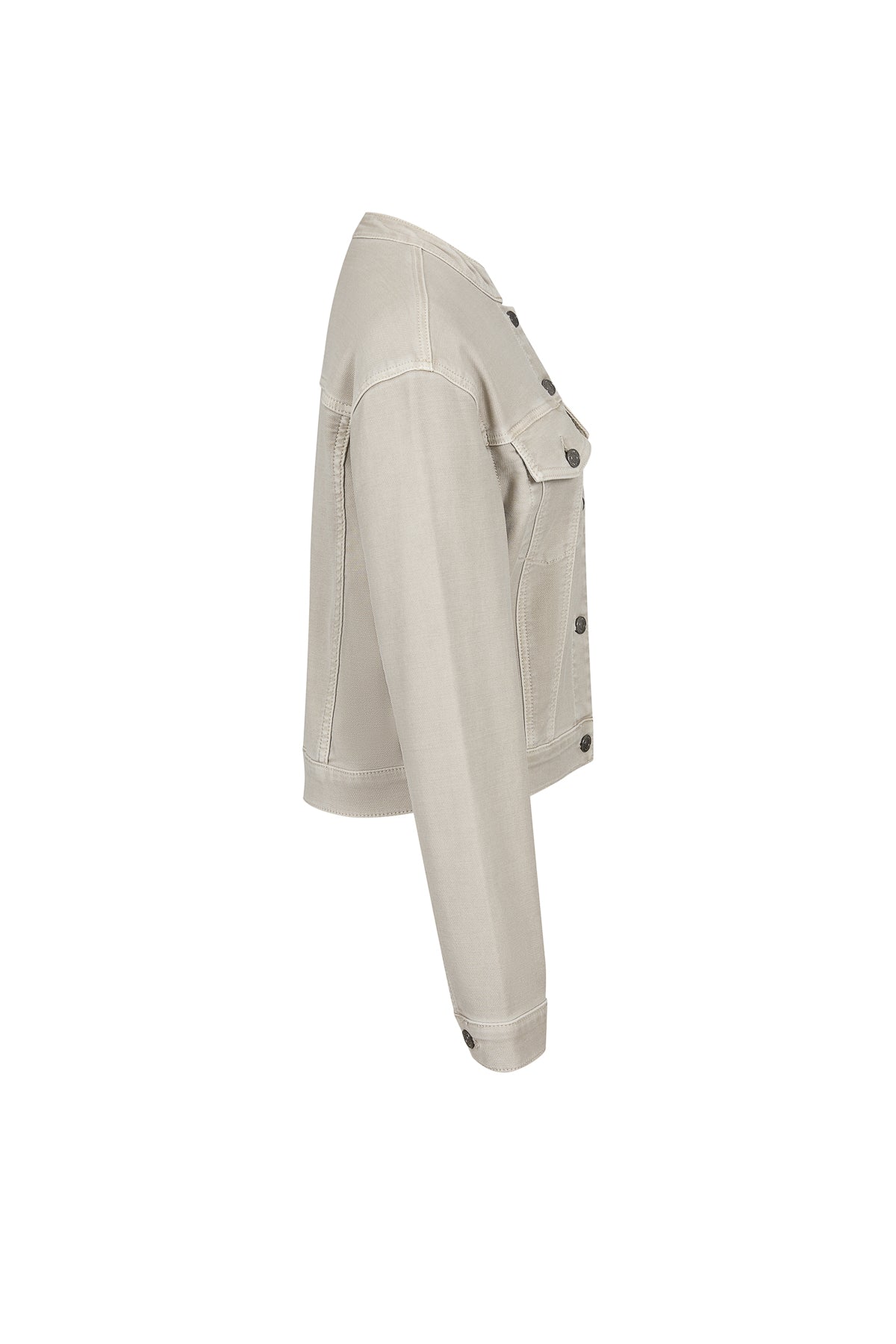 Washed Twill Trucker Jacket