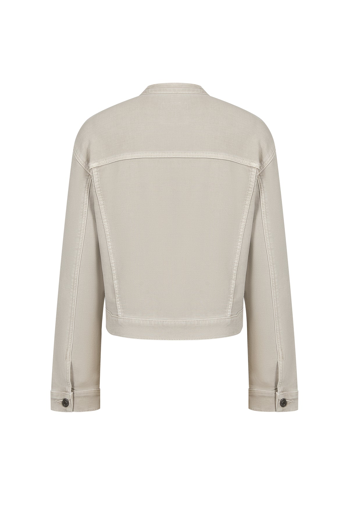 Washed Twill Trucker Jacket