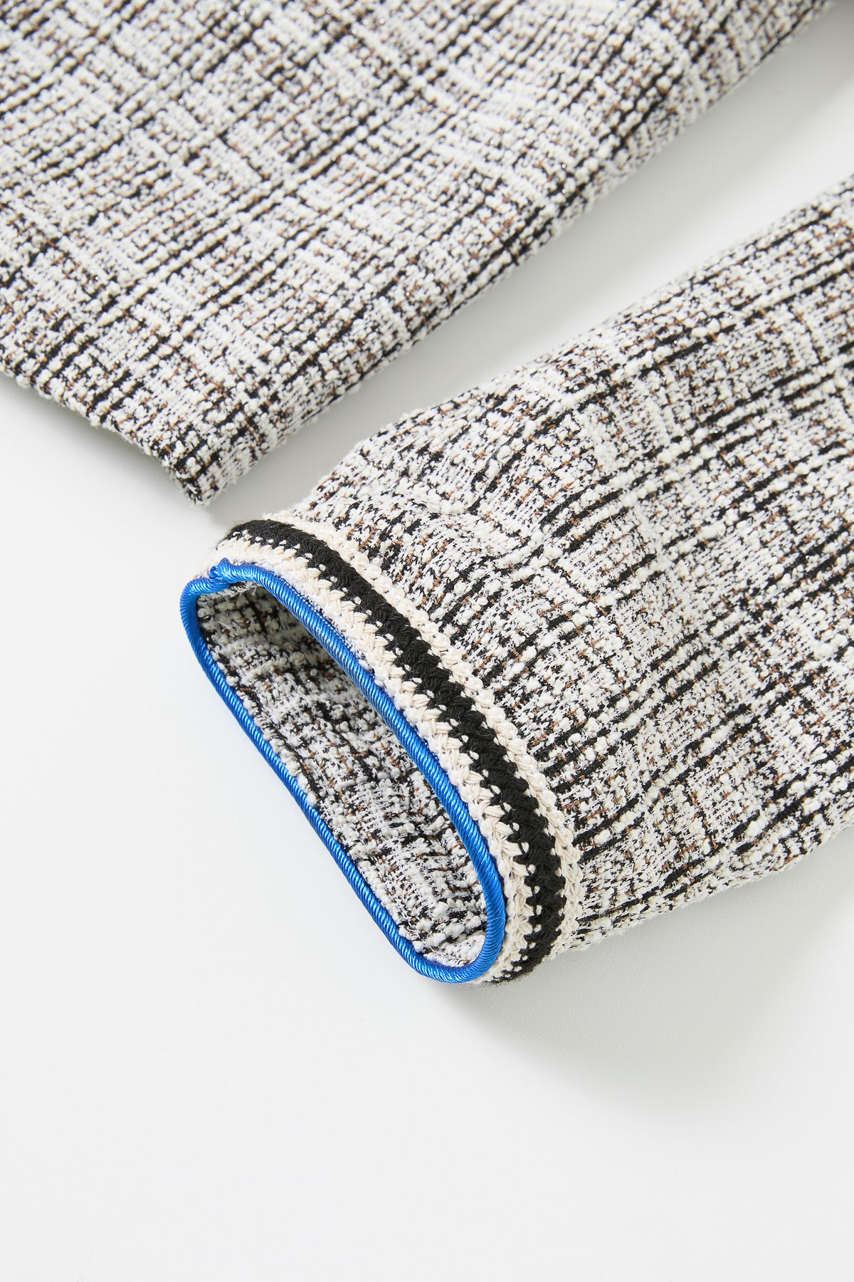 Stretchy Tweed Crop Jacket